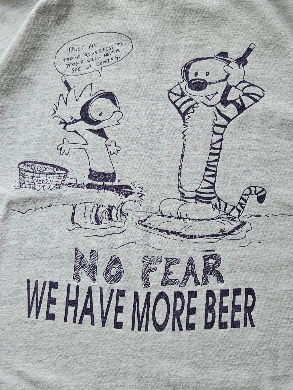 90s HANES ''RIVER FEST'' T-SHIRT [XL]