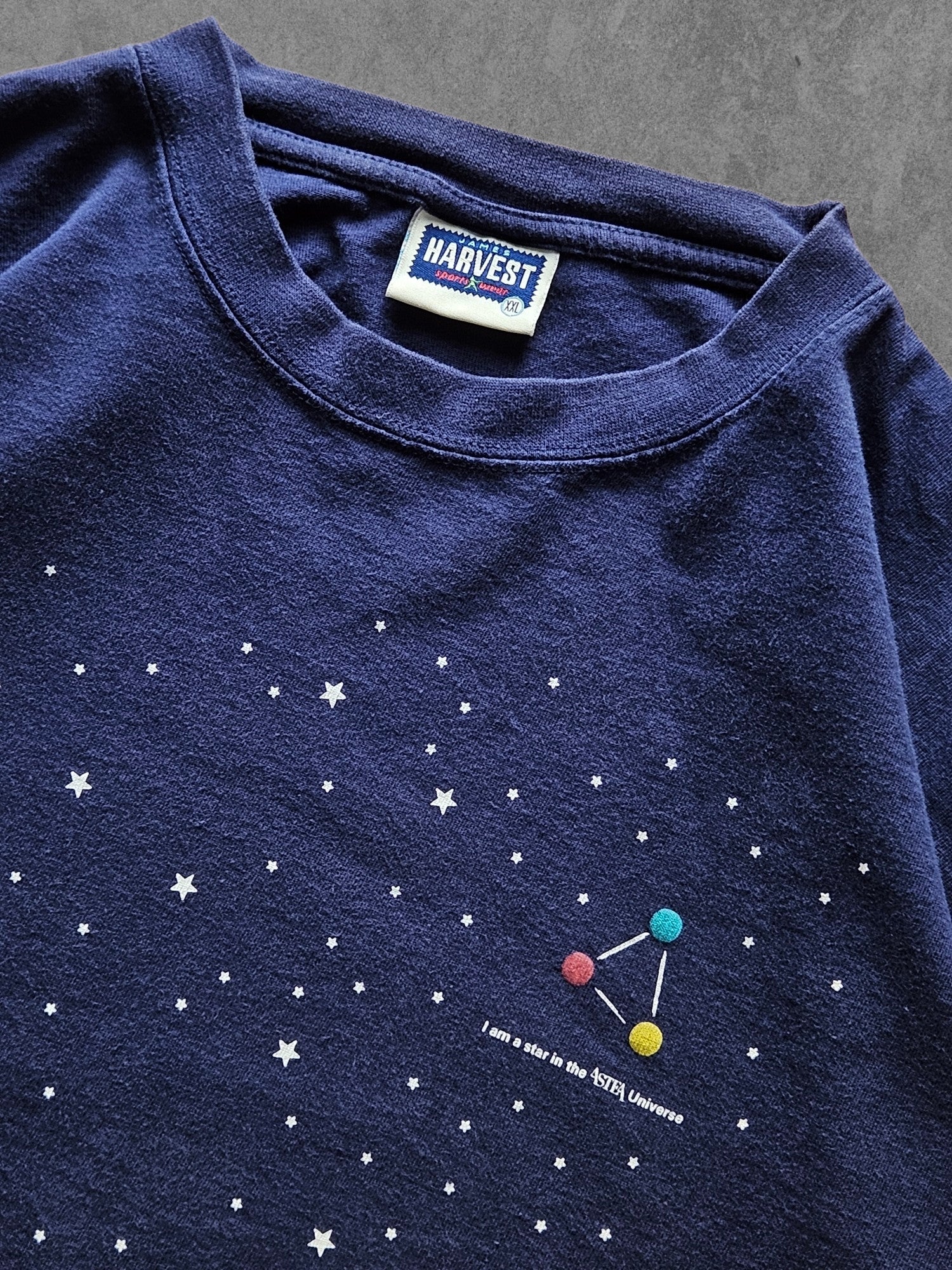 90s HARVEST ''ASTEA UNIVERSE'' T-SHIRT [XL]