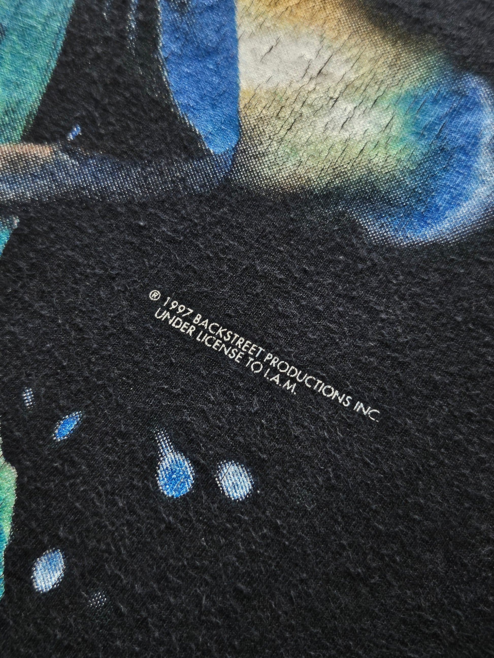 90s IAM ''BACKSTREET BOYS LIVE COLLECTION'' T-SHIRT [L]