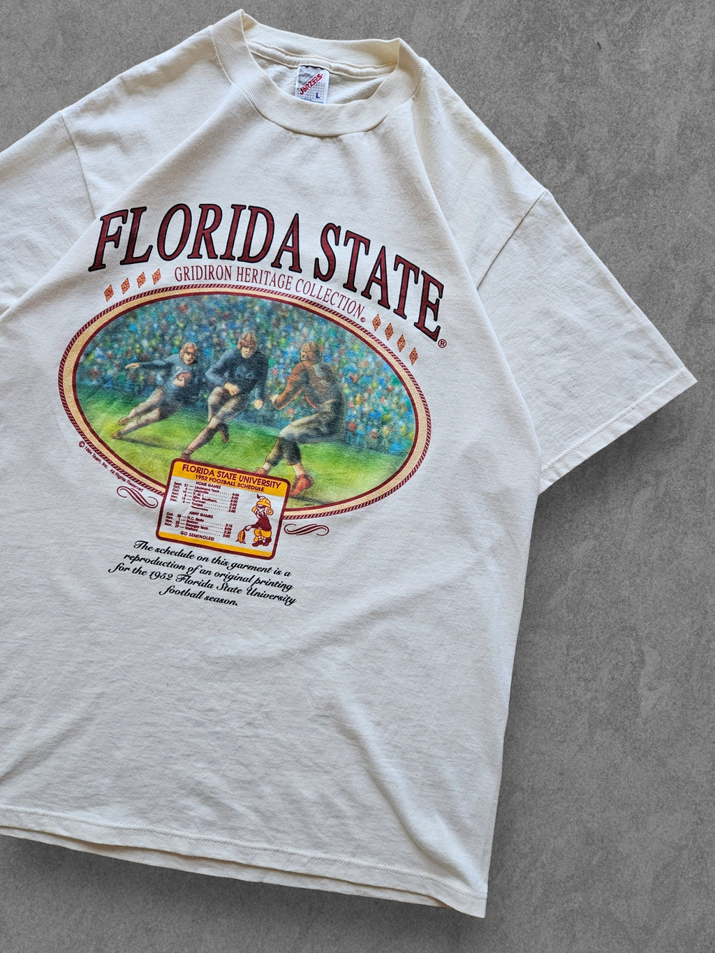 90s JERZEES ''FLORIDA STATE'' T-SHIRT [XL]
