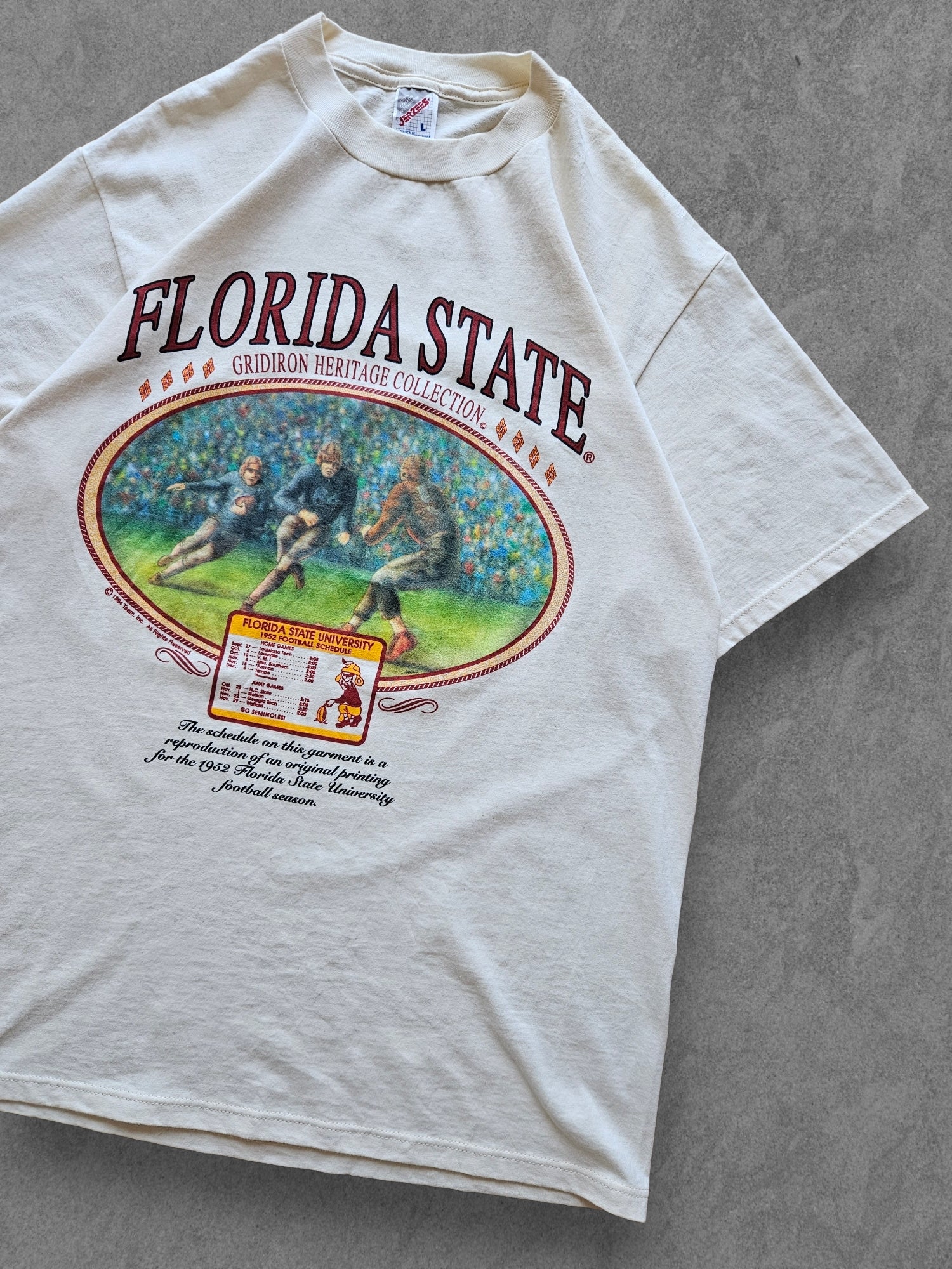 90s JERZEES ''FLORIDA STATE'' T-SHIRT [XL]