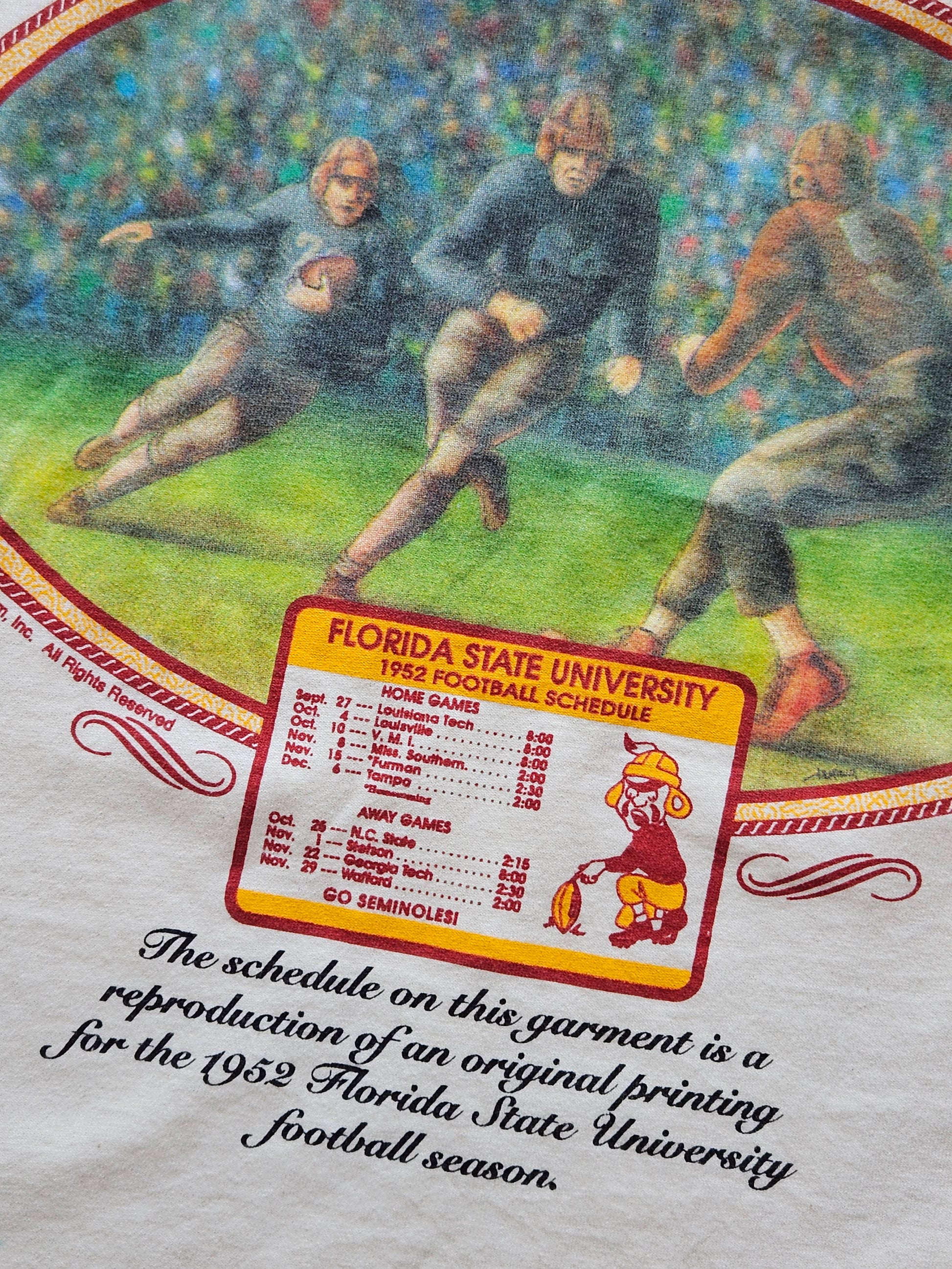 90s JERZEES ''FLORIDA STATE'' T-SHIRT [XL]