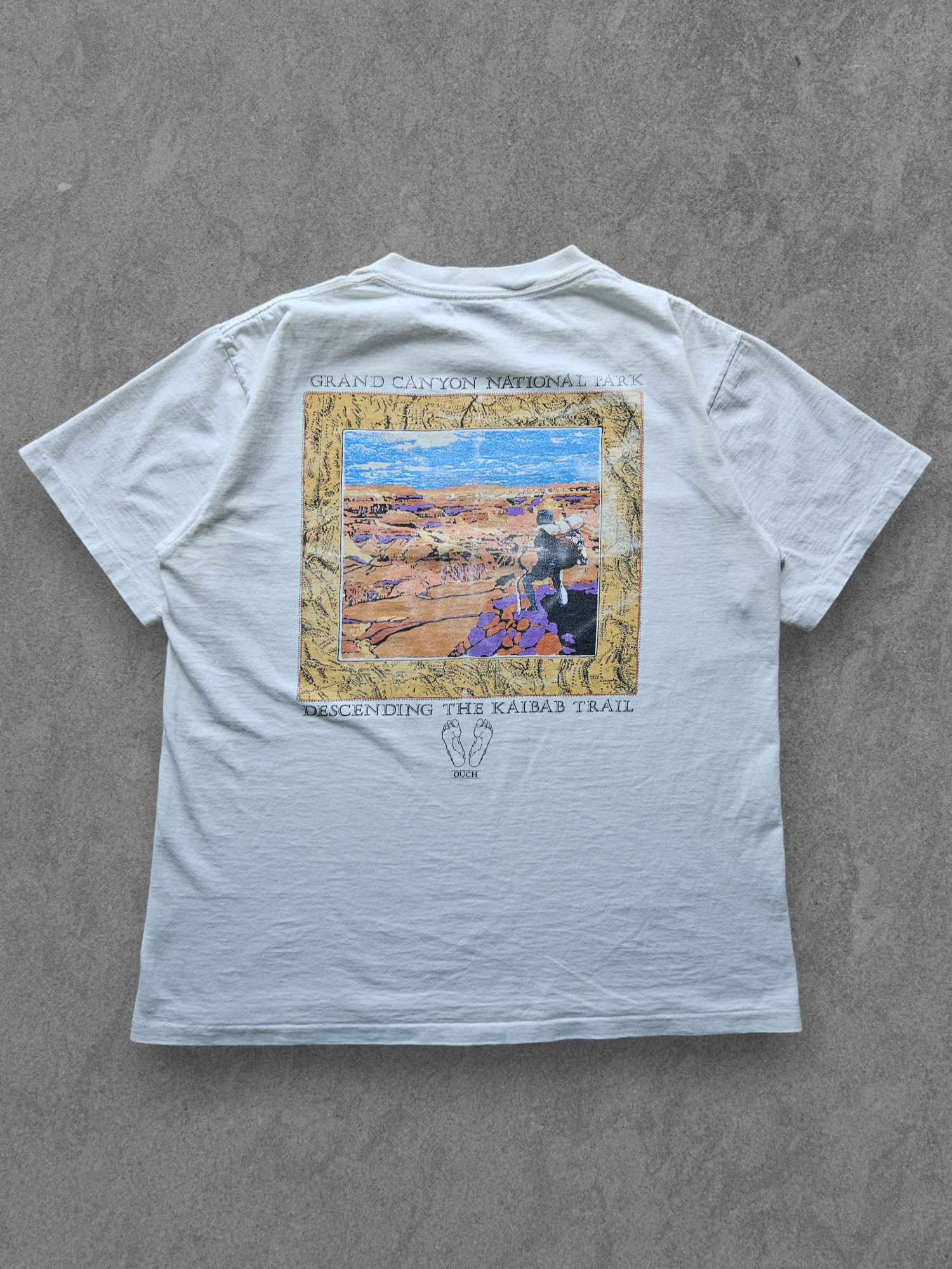 90s ONEITA ''GRAND CANYON'' T-SHIRT [XL]