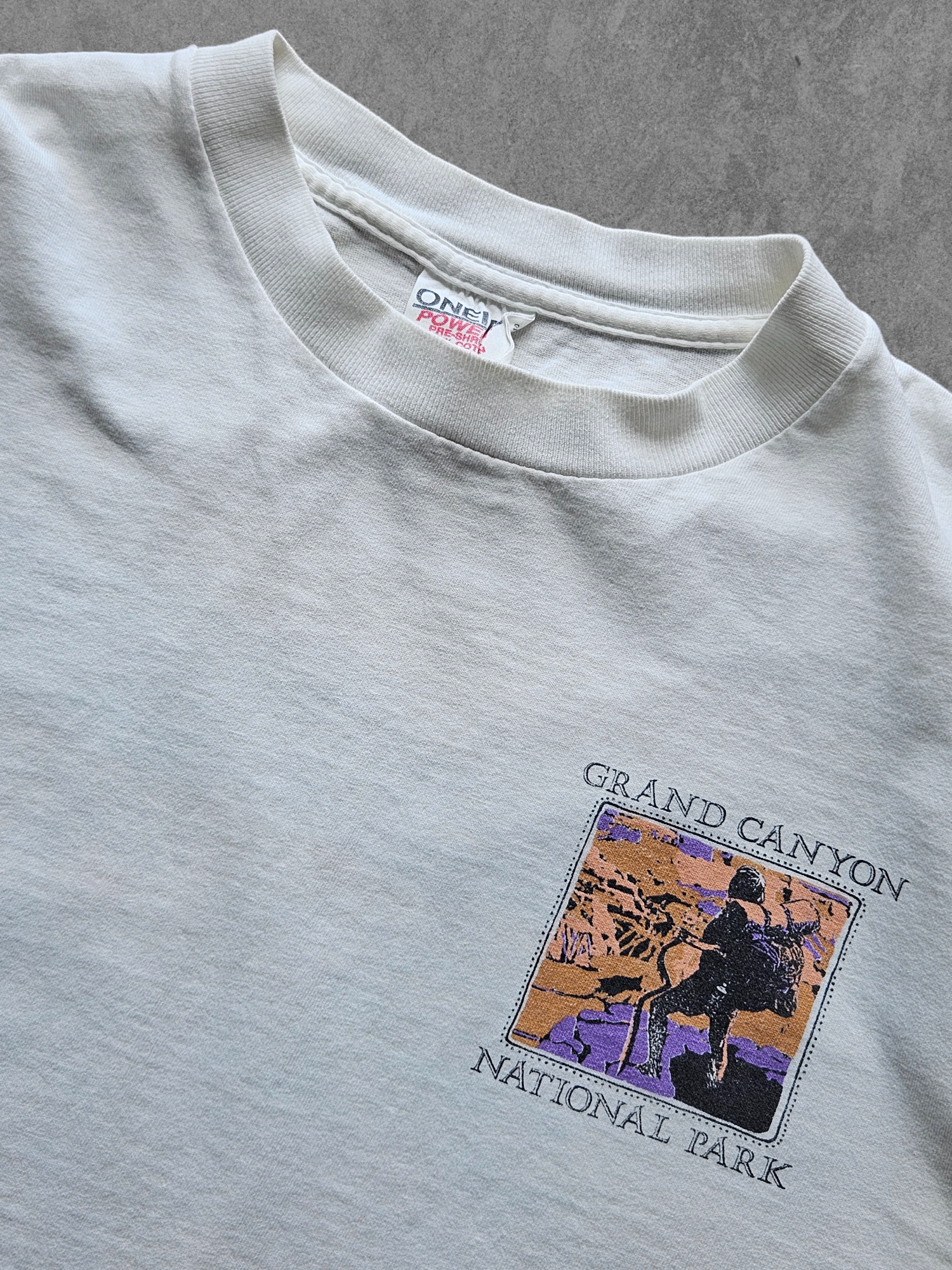90s ONEITA ''GRAND CANYON'' T-SHIRT [XL]