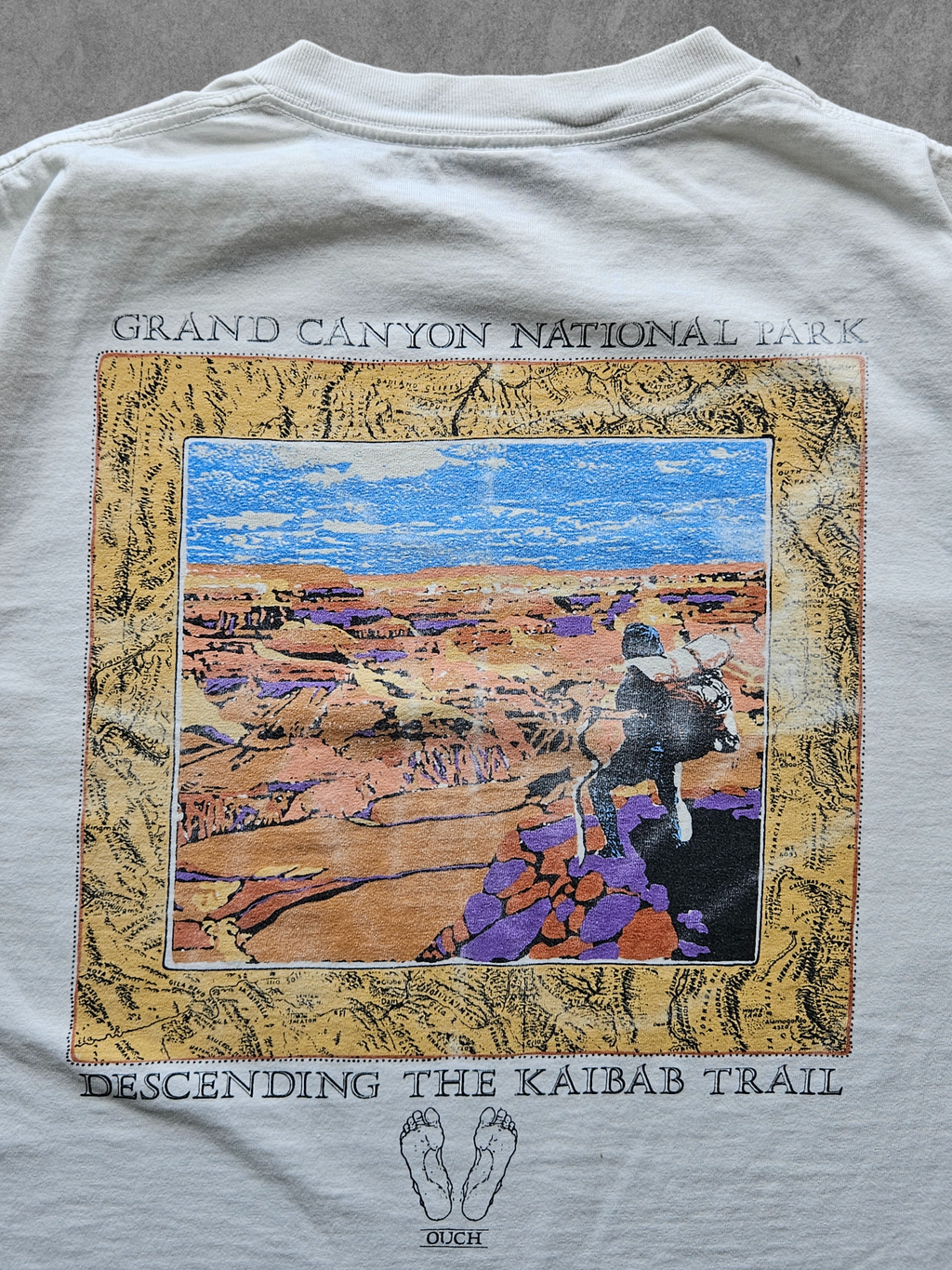 90s ONEITA ''GRAND CANYON'' T-SHIRT [XL]