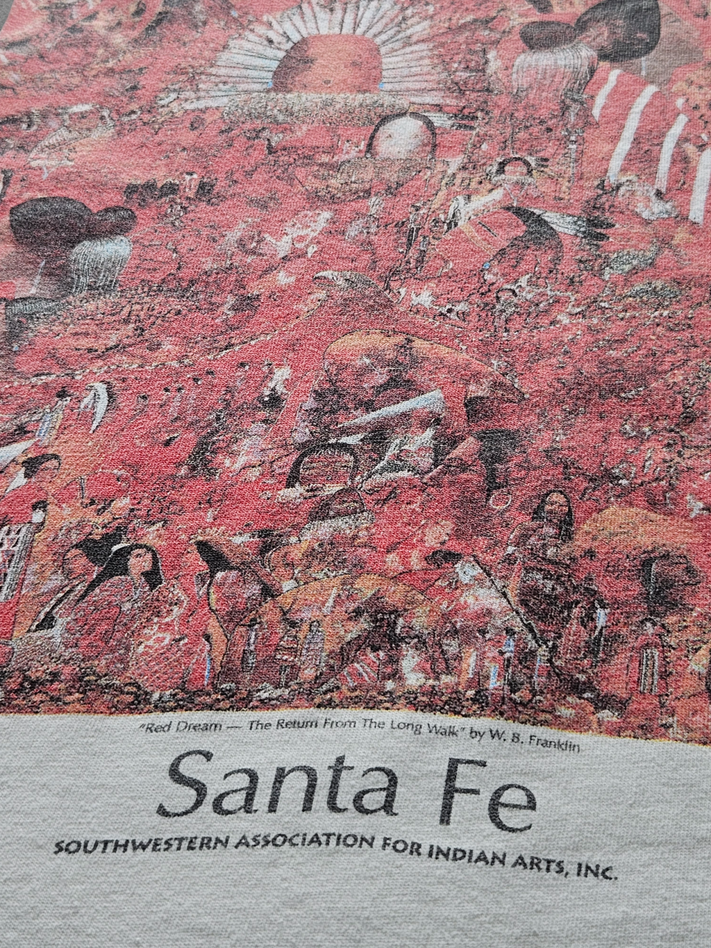 90s ONEITA ''RED DREAM'' T-SHIRT [XL]
