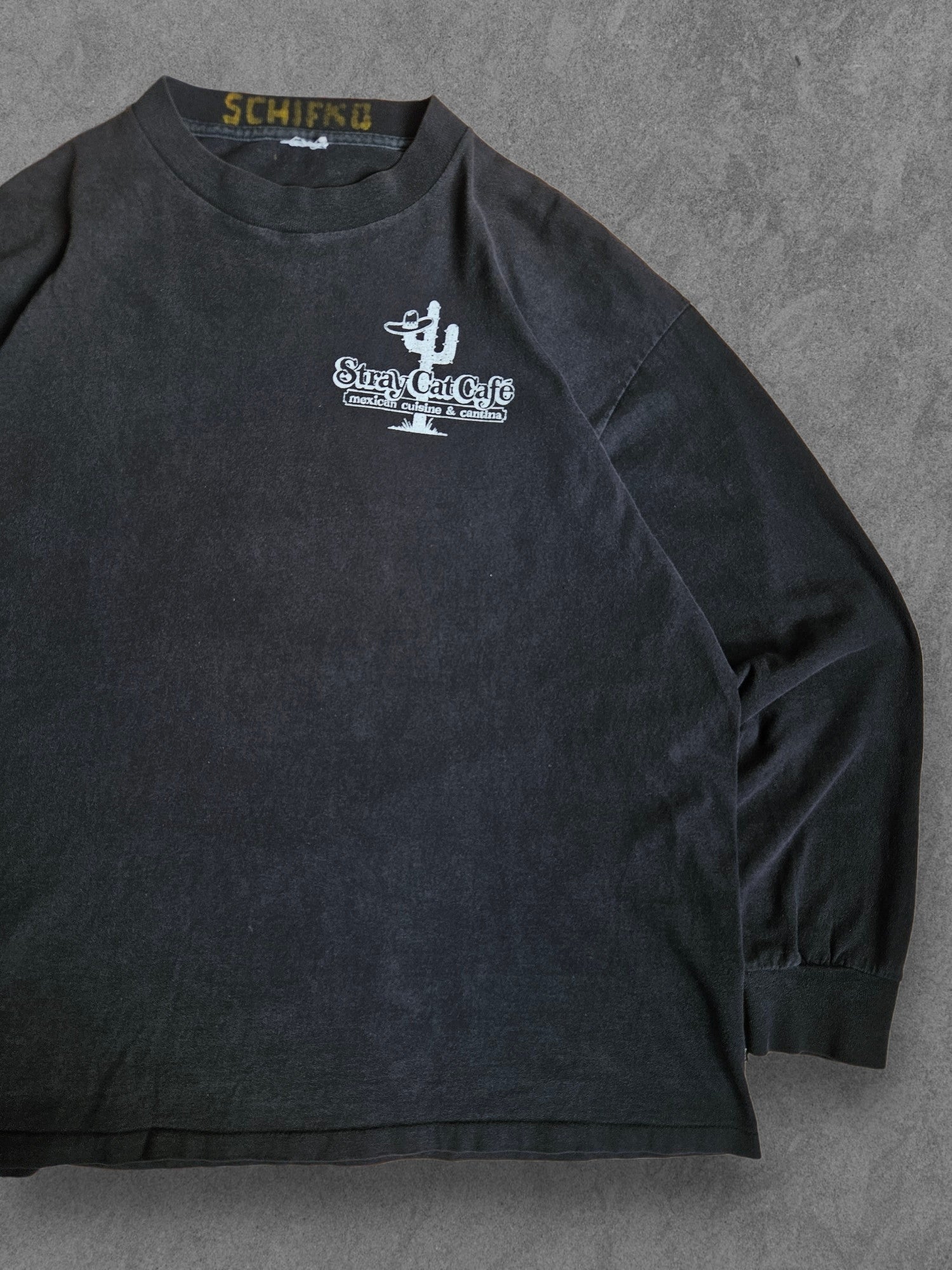 90s STRAY CAT CAFE MEXICAN CANTINA LONGSLEEVE [XL]