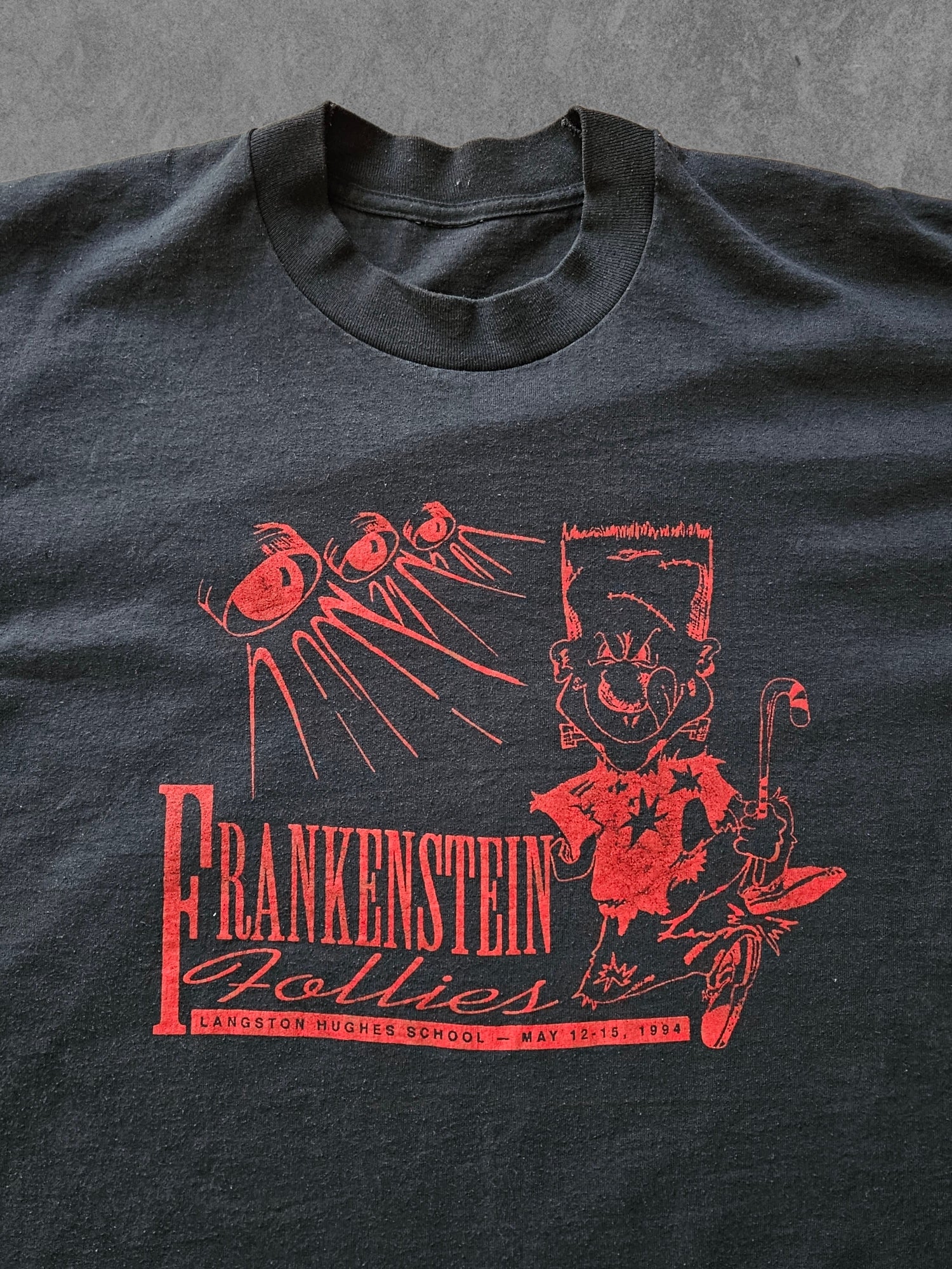 90s ''FRANKENSTEIN FOLLIES'' T-SHIRT [L]