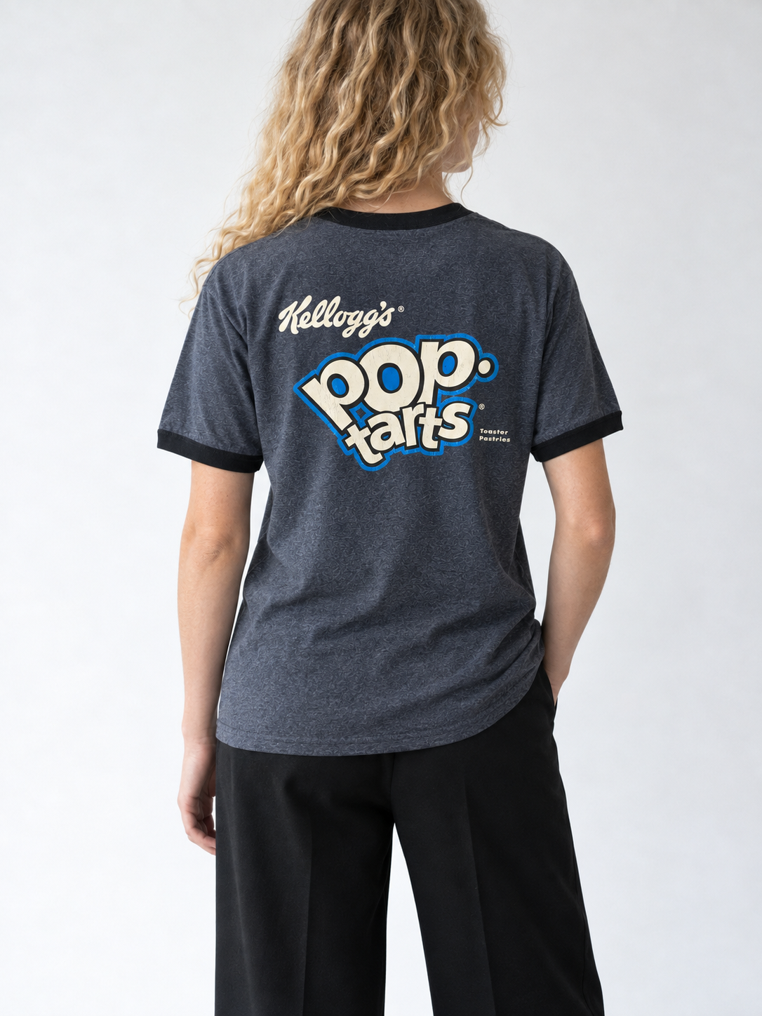 2001 Kellogg's Pop-Tarts Vintage Ringer T-Shirt [L]
