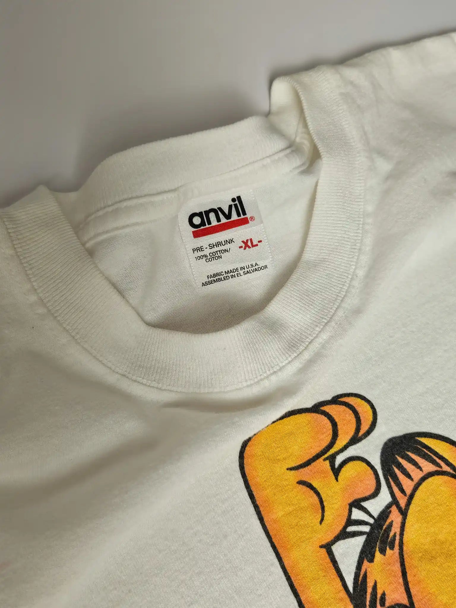 Tag: Anvil XL neklabel, Made in USA / El Salvador

