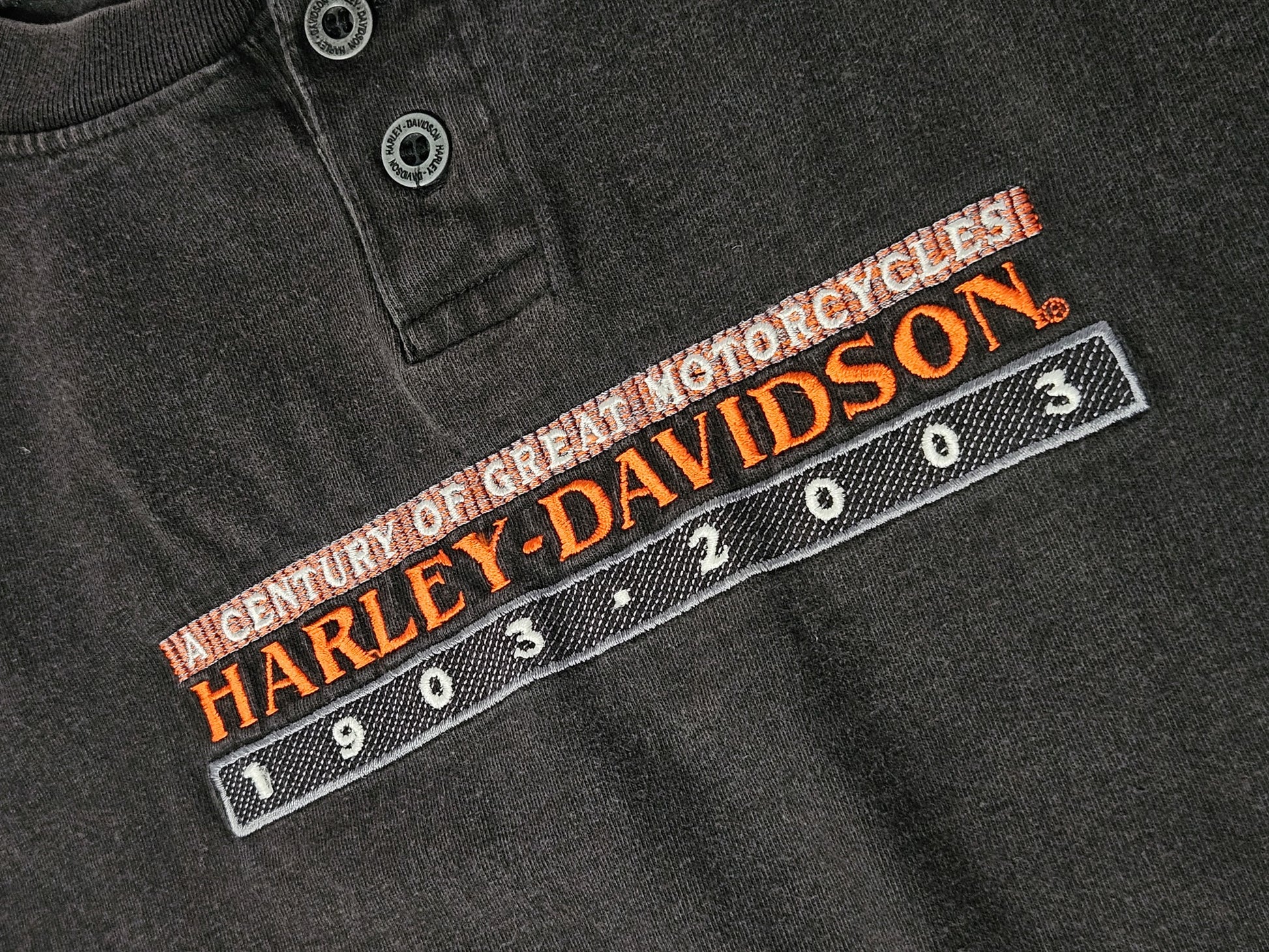 2003 Vintage Harley-Davidson T-shirt ''100 Years'' [M]
