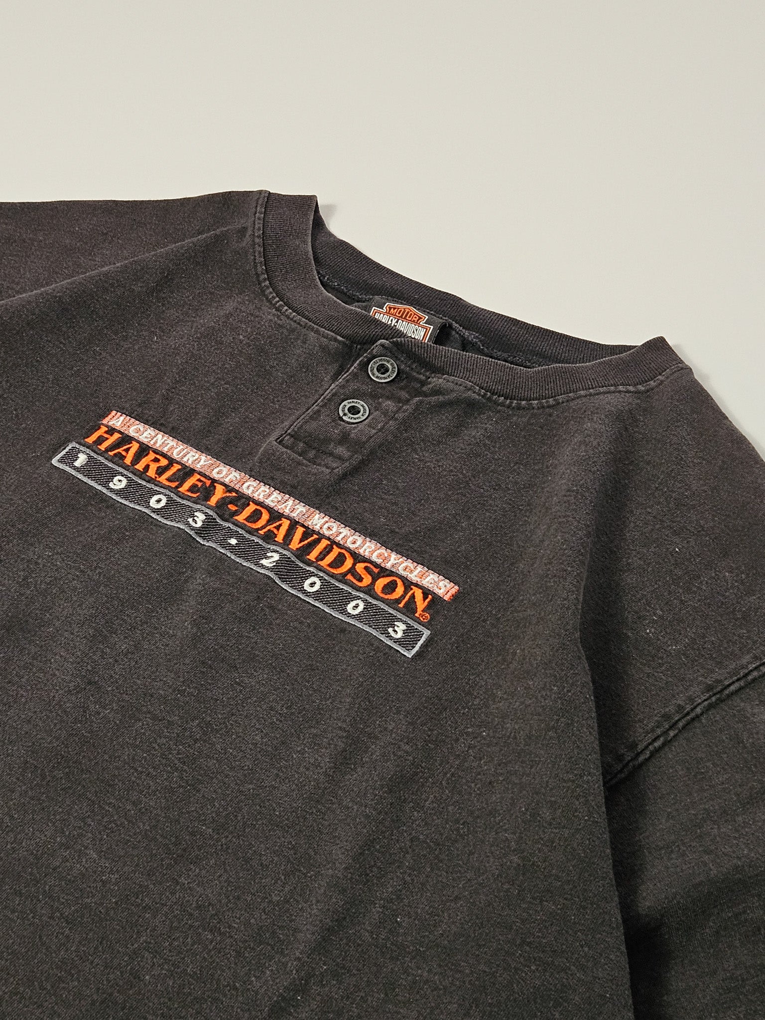 2003 Vintage Harley-Davidson T-shirt ''100 Years'' [M]