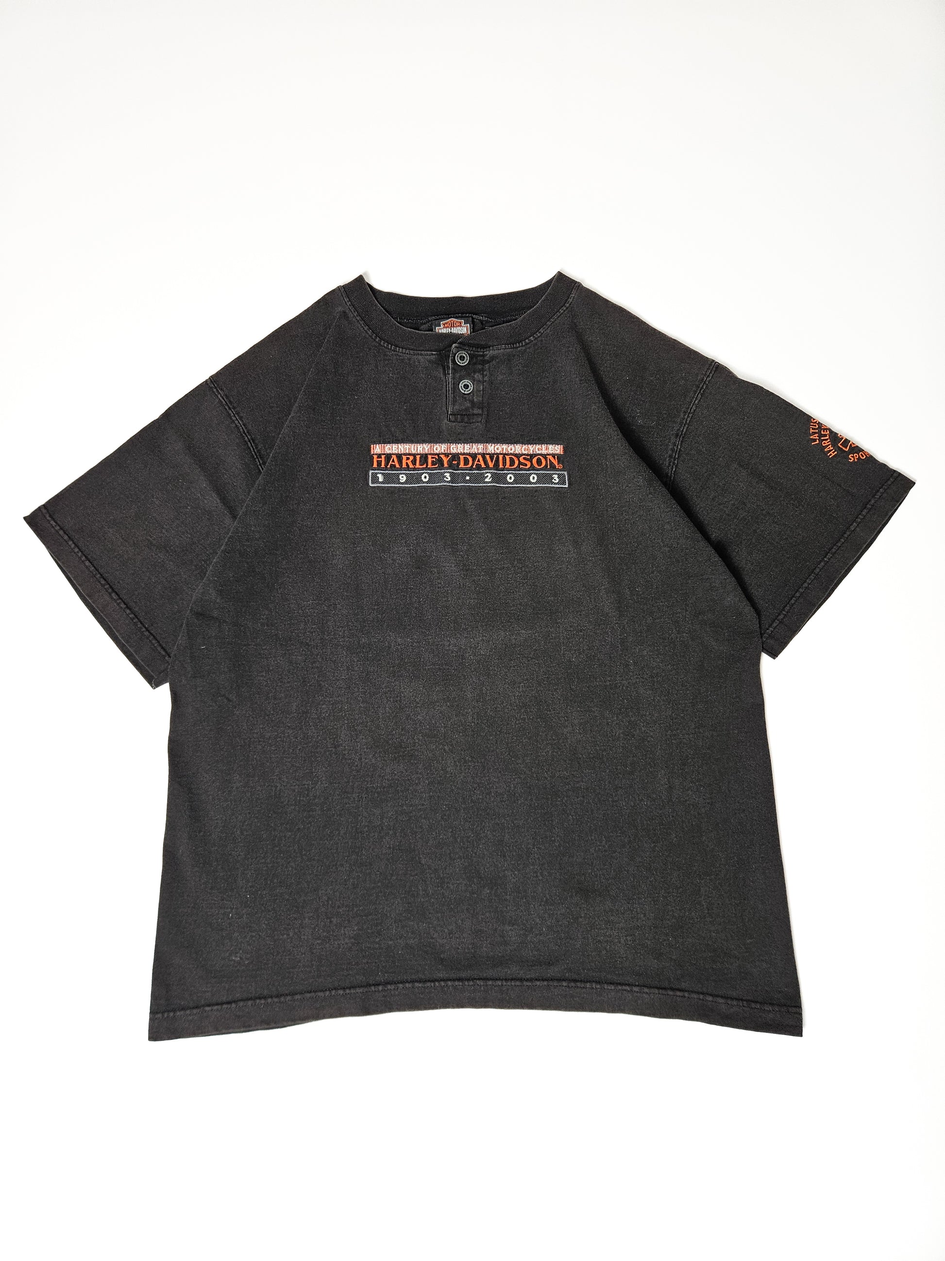 2003 Vintage Harley-Davidson T-shirt ''100 Years'' [M]