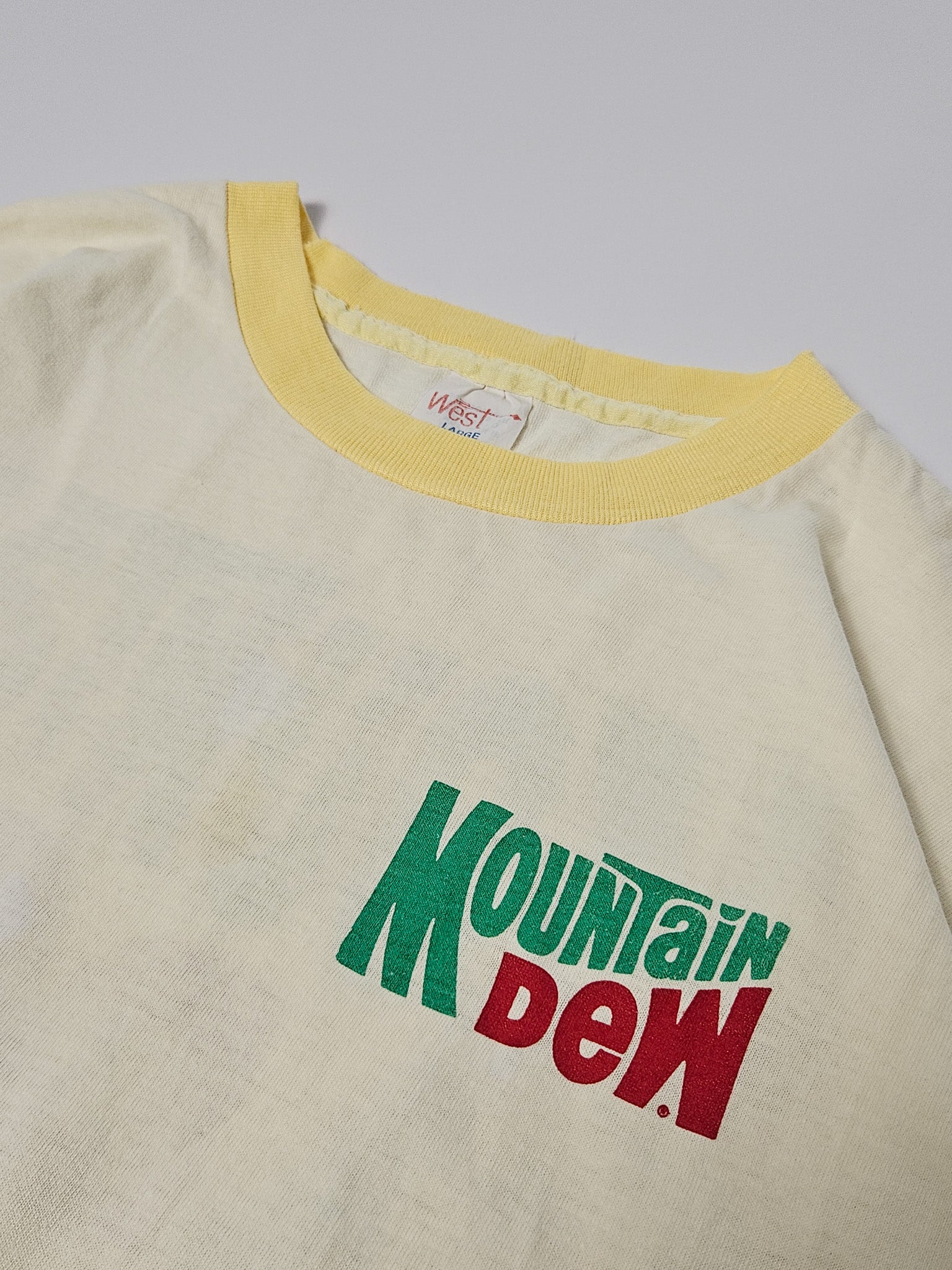 1990s Vintage Mountain Dew T-shirt "Do the Dew" [M]