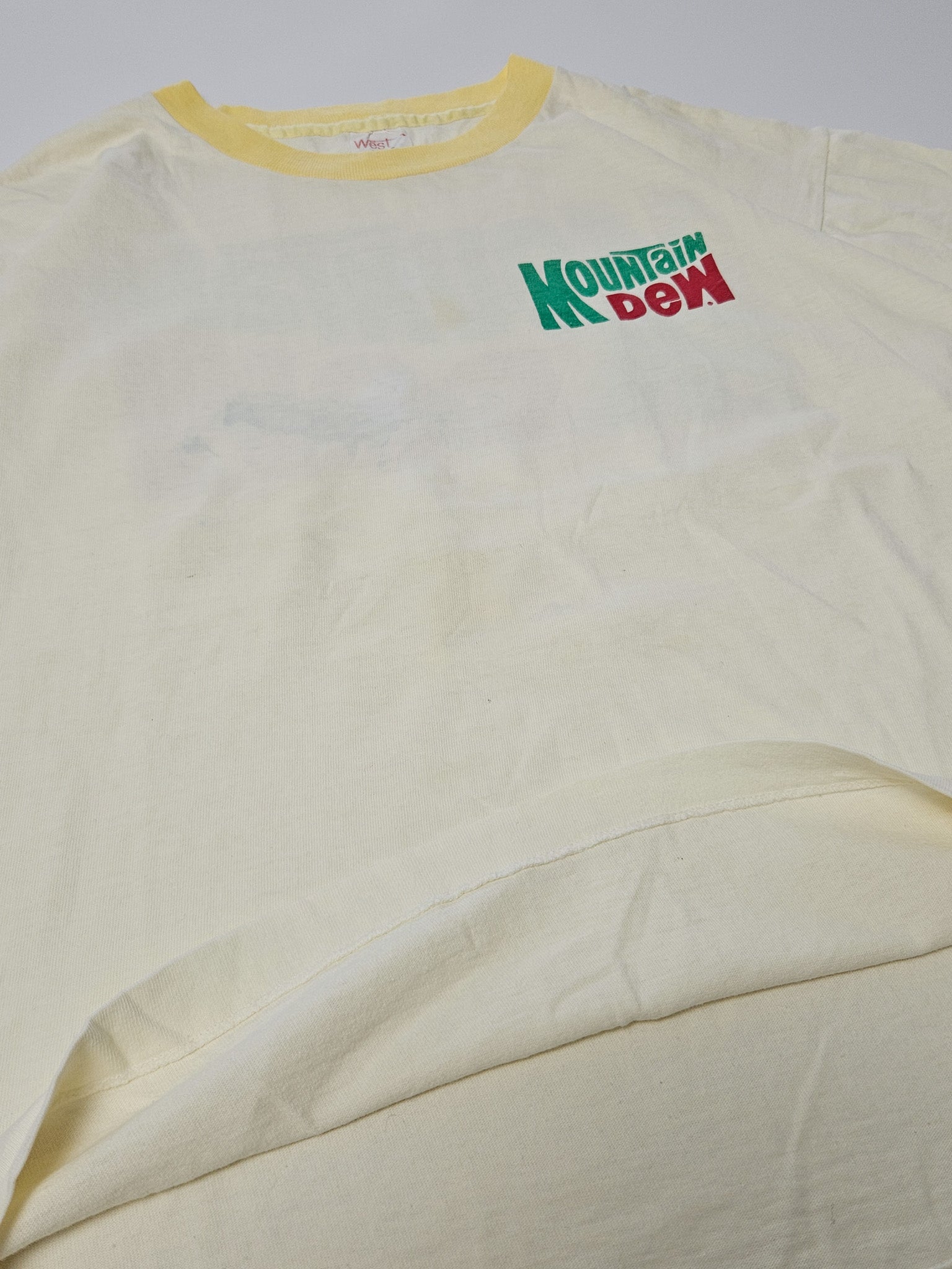 1990s Vintage Mountain Dew T-shirt "Do the Dew" [M]