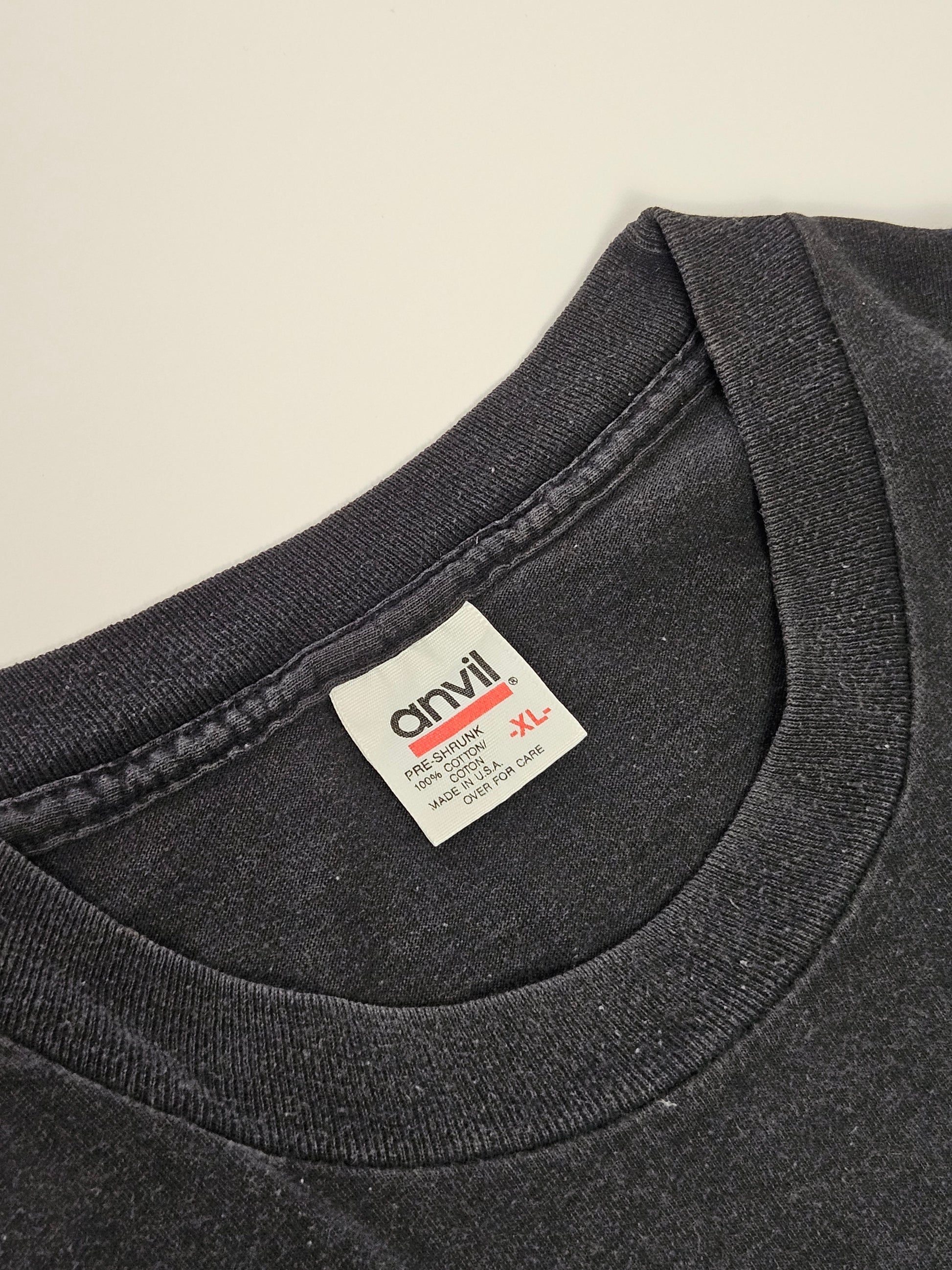 1990s Vintage Anvil T-shirt ''Monroe '' [XL]