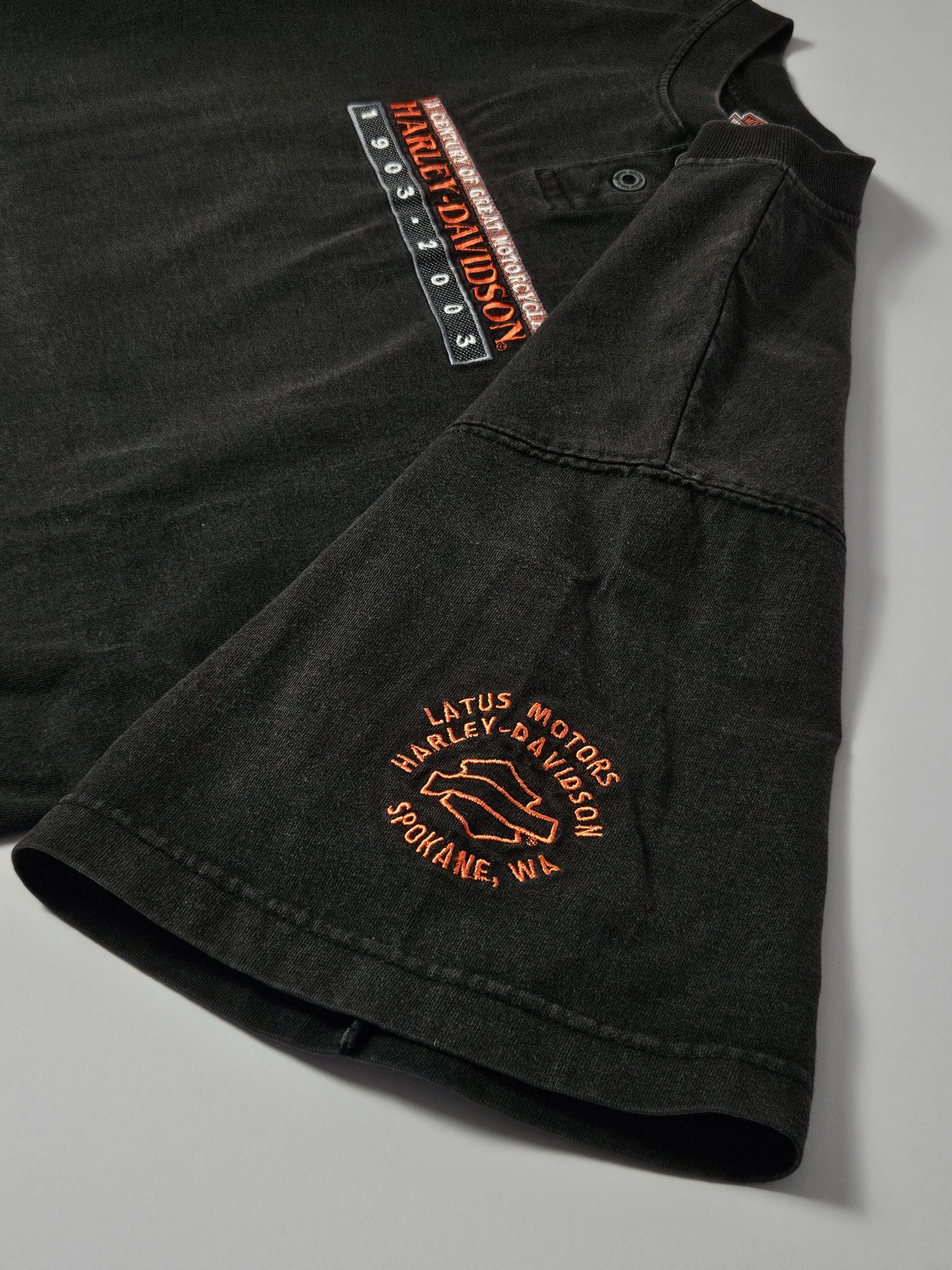 2003 Vintage Harley-Davidson T-shirt ''100 Years'' [M]