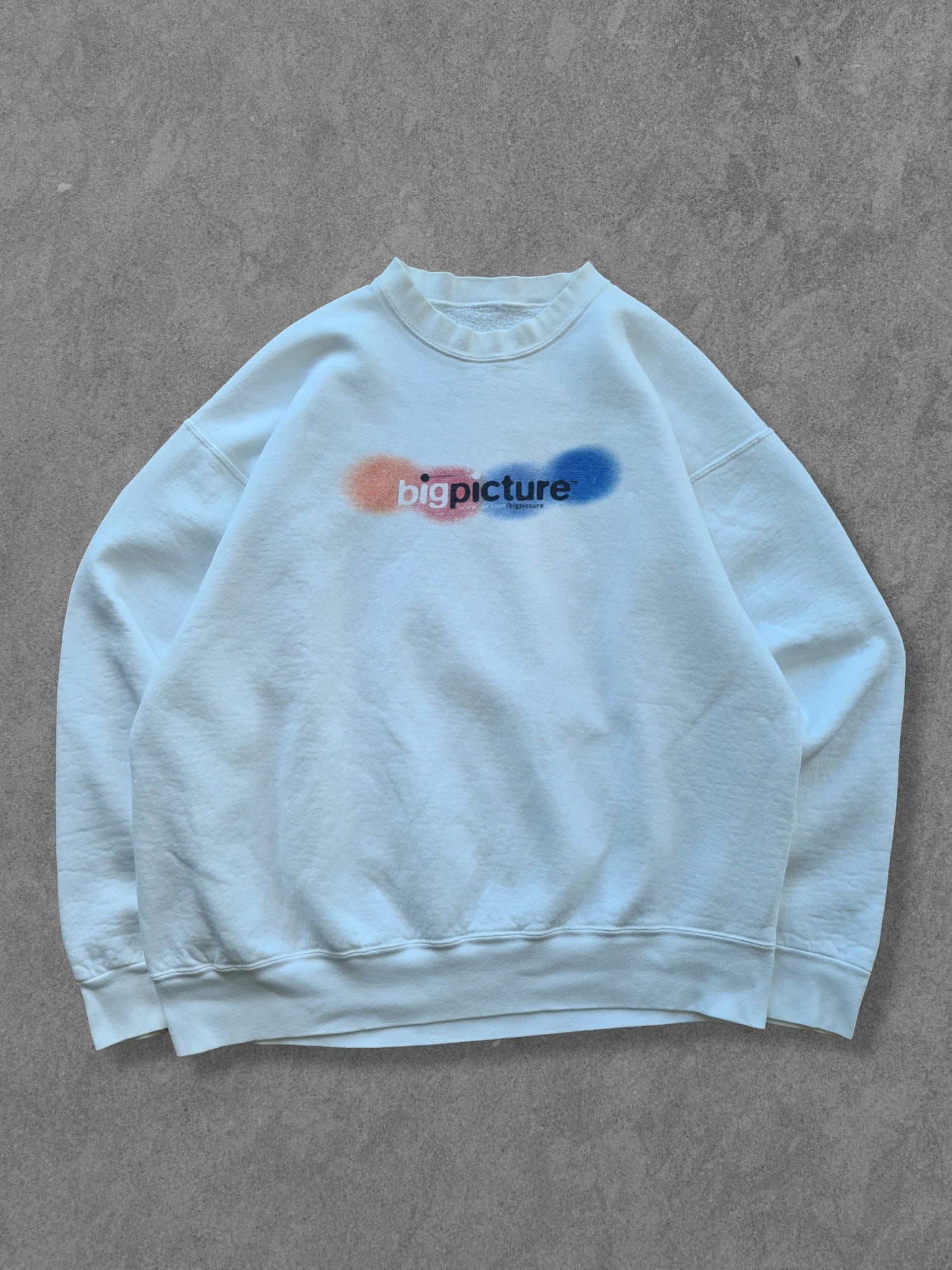 De vintage winkel met tweedehands kleding uit de thrift | 00s U.S. ROBOTICS ''BIG PICTURE'' SWEATSHIRT [XL] SWEATSHIRT