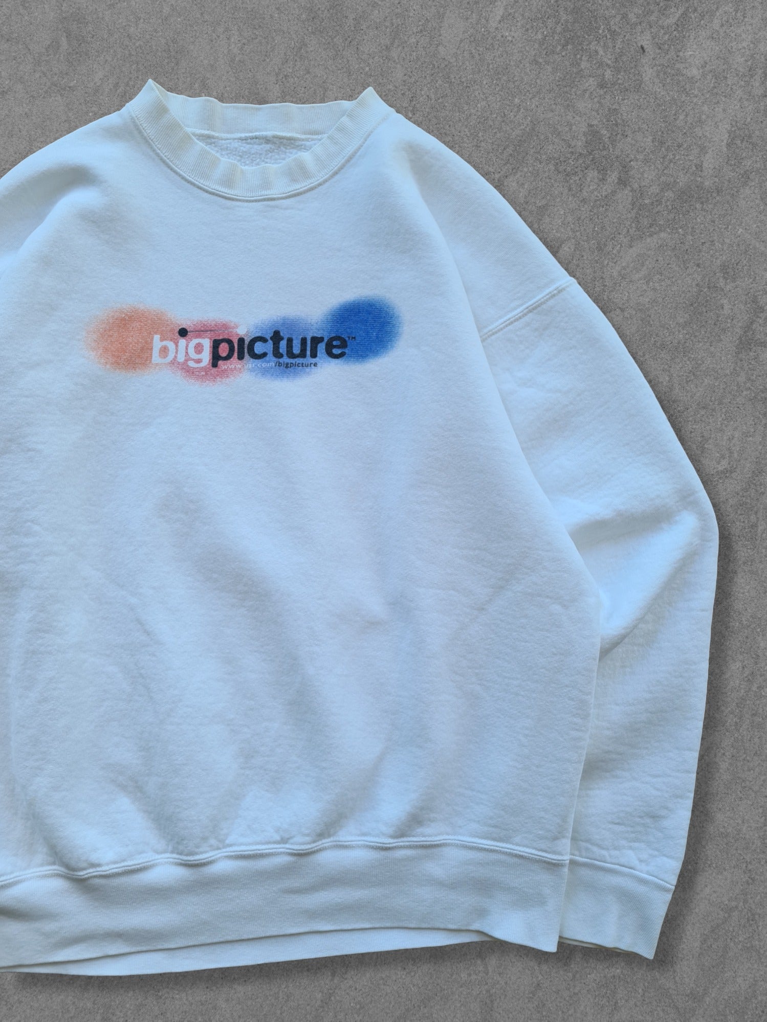 De vintage winkel met tweedehands kleding uit de thrift | 00s U.S. ROBOTICS ''BIG PICTURE'' SWEATSHIRT [XL] SWEATSHIRT