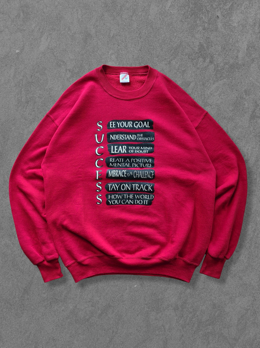 De vintage winkel met tweedehands kleding uit de thrift | 1992 JERZEES ''NEW ALBANY BULLDOGS'' SWEATSHIRT [XL] SWEATSHIRT