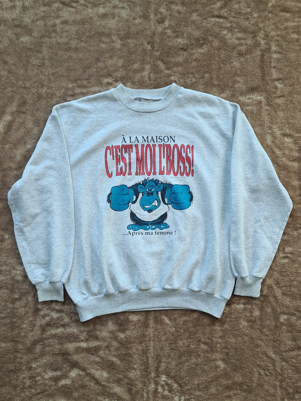 De vintage winkel met tweedehands kleding uit de thrift | 1995 VÊTEMENTS ORIGINAL DESIGN SWEATSHIRT [XL] SWEATSHIRT
