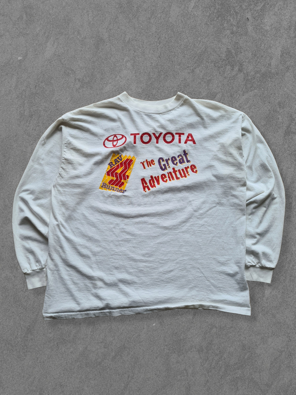 De vintage winkel met tweedehands kleding uit de thrift | 1996 MURINA ''TOYOTA'' LONGSLEEVE T-SHIRT [XL] T-SHIRT