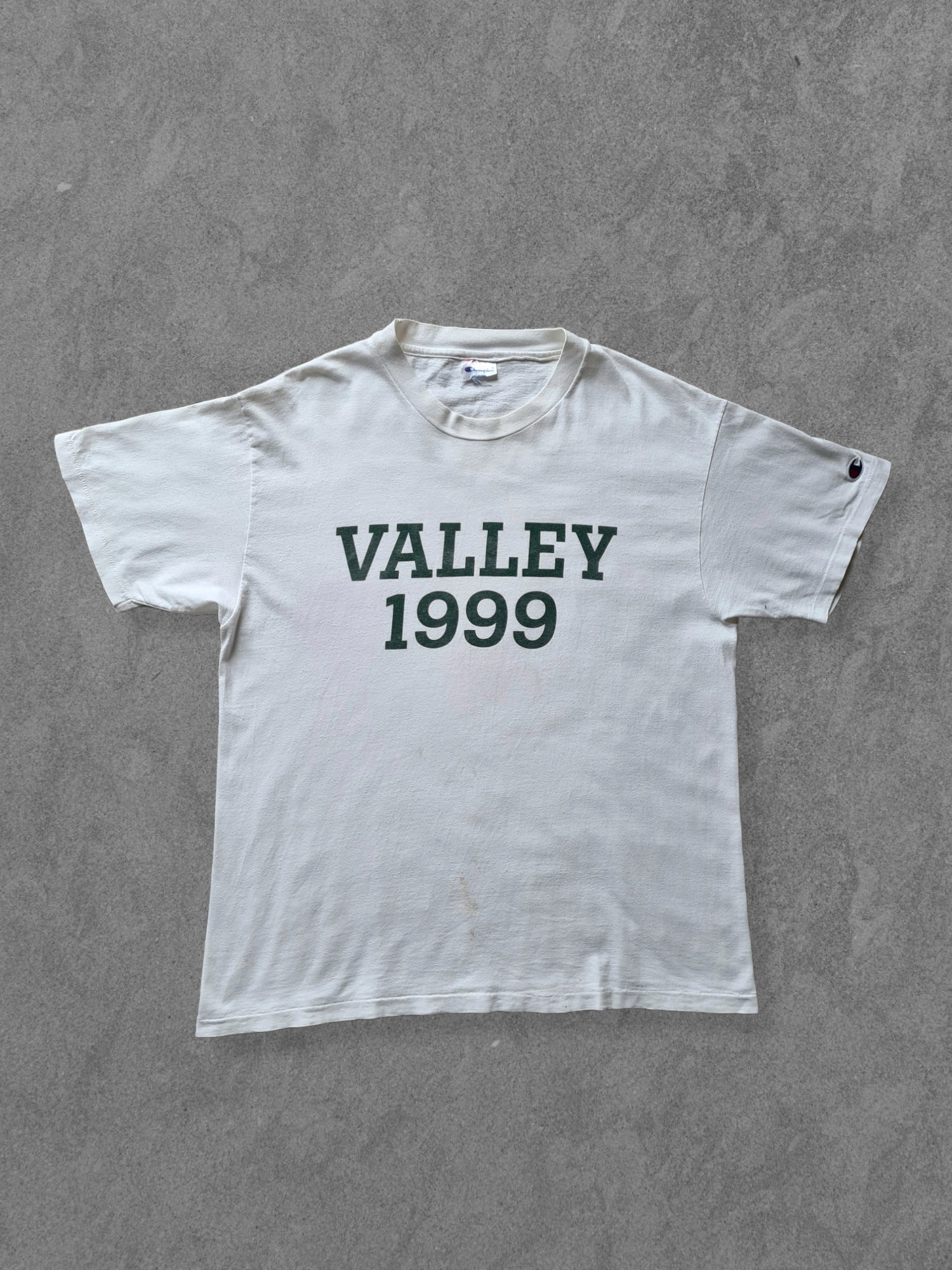De vintage winkel met tweedehands kleding uit de thrift | 1999 CHAMPION ''VALLEY'' T-SHIRT [XL] T-SHIRT