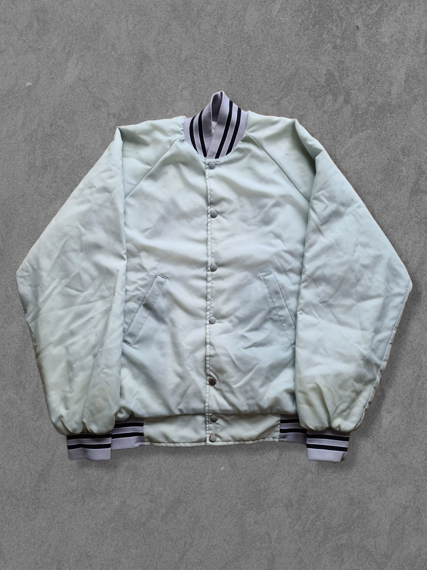 De vintage winkel met tweedehands kleding uit de thrift | 80s ANYWEAR ''GROUSE SOCIETY'' BOMBER JACKET [XL] OUTERWEAR