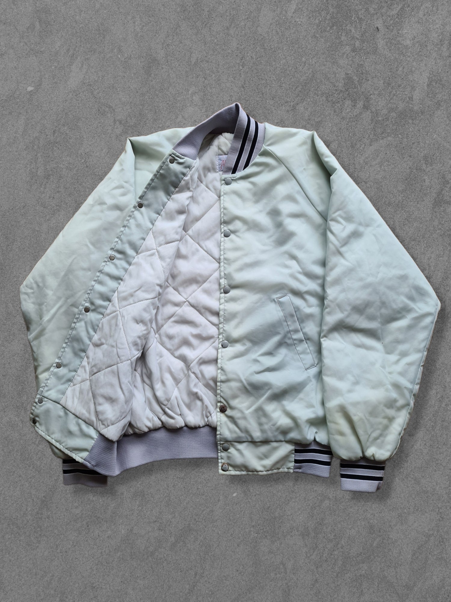 De vintage winkel met tweedehands kleding uit de thrift | 80s ANYWEAR ''GROUSE SOCIETY'' BOMBER JACKET [XL] OUTERWEAR