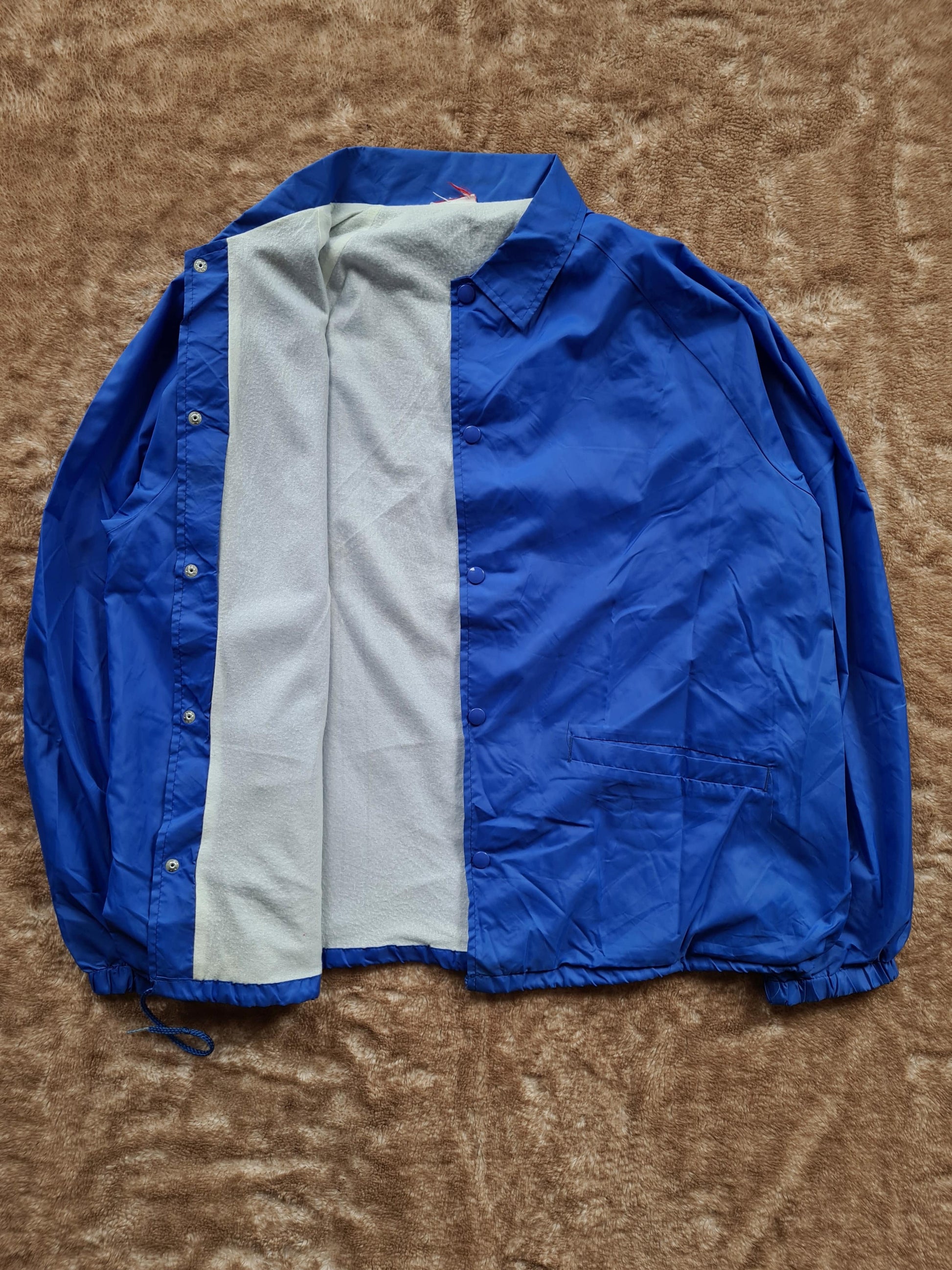 De vintage winkel met tweedehands kleding uit de thrift | 80s FORD ''SANDUSKY PLANT'' COACH JACKET [XL] OUTERWEAR
