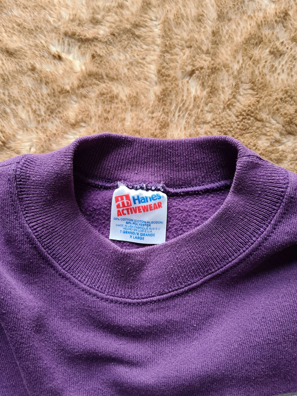 De vintage winkel met tweedehands kleding uit de thrift | 80s HANES "FLORIDA" SWEATSHIRT [XL] SWEATSHIRT