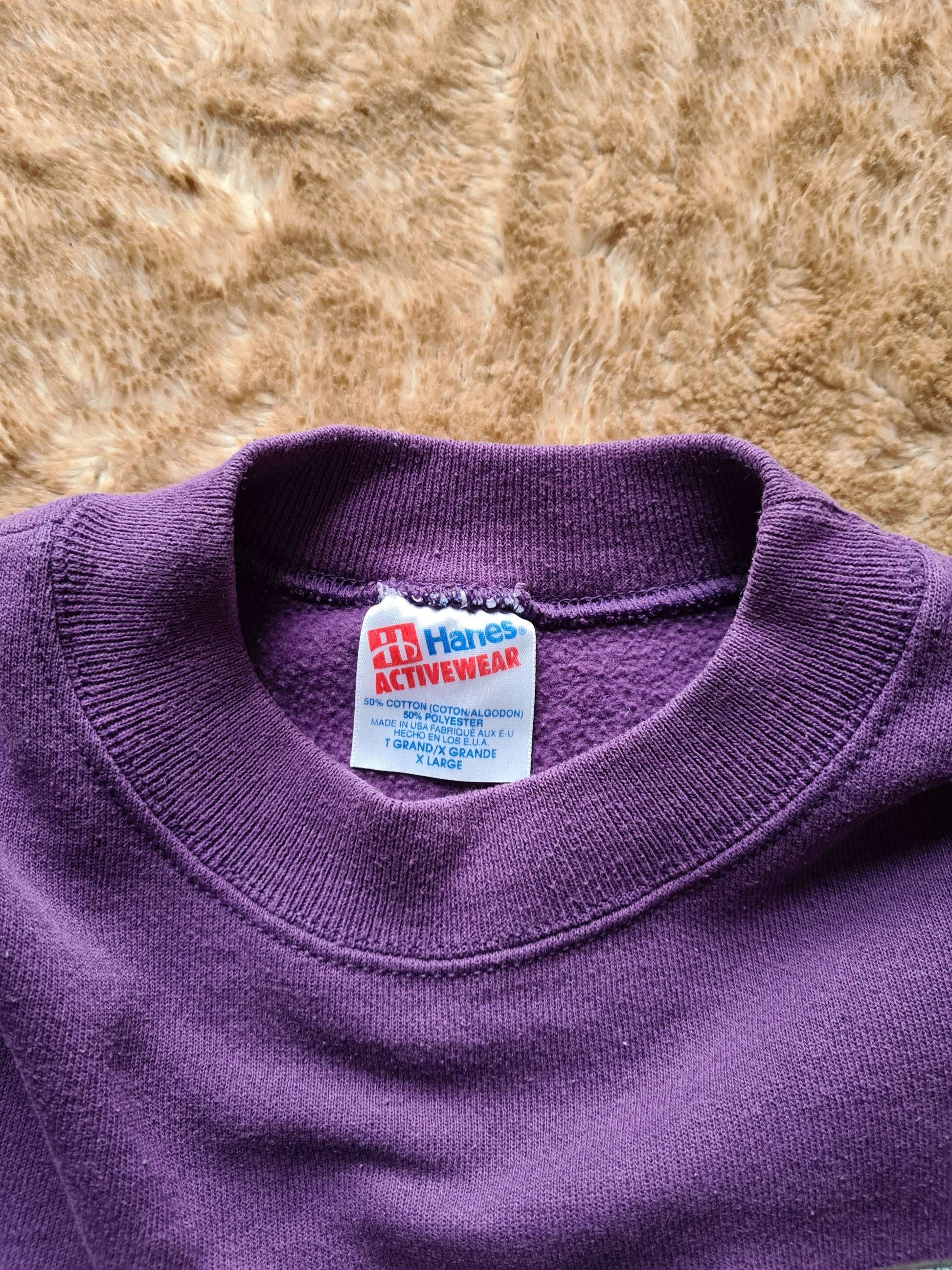 De vintage winkel met tweedehands kleding uit de thrift | 80s HANES "FLORIDA" SWEATSHIRT [XL] SWEATSHIRT