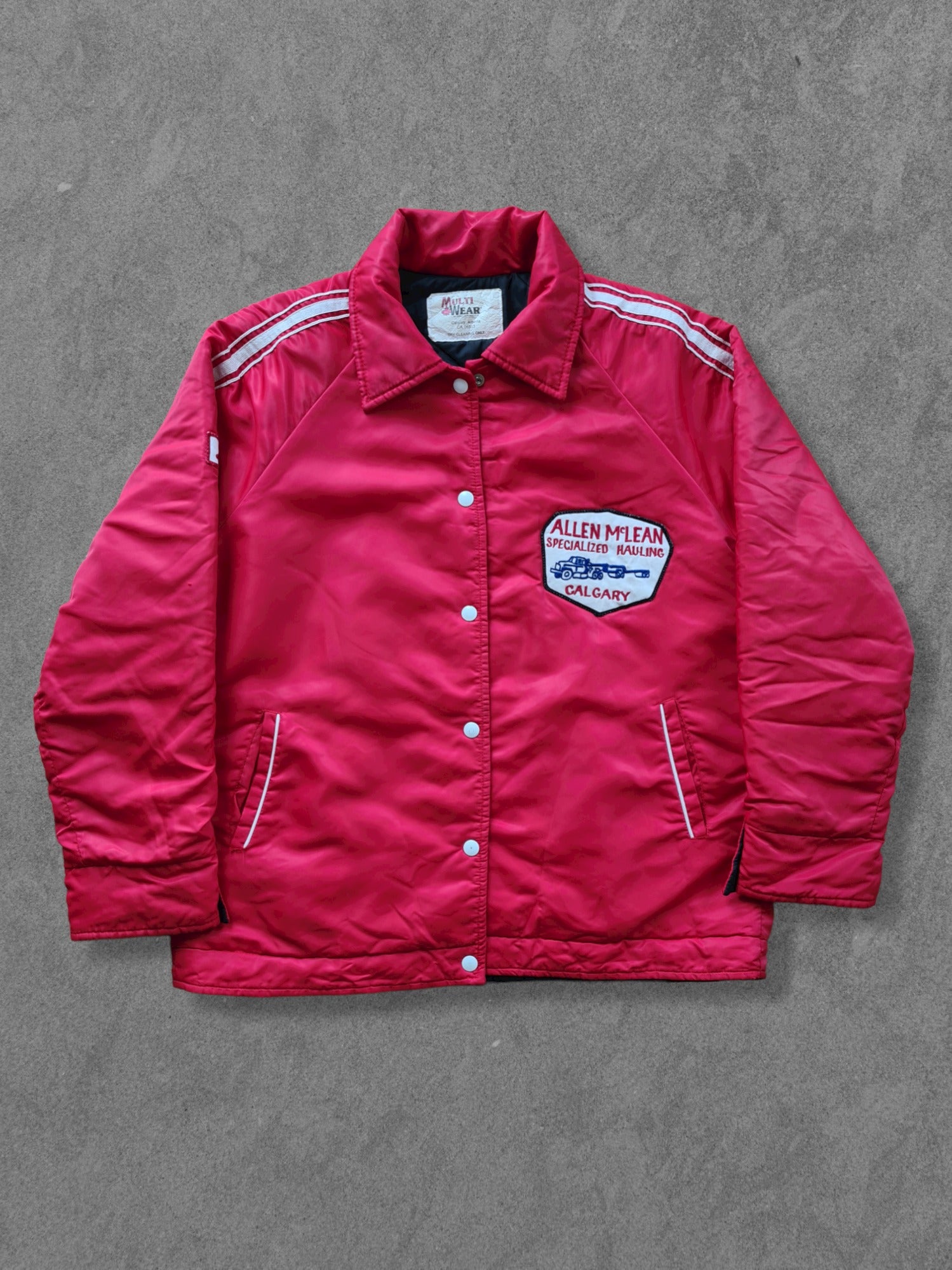 De vintage winkel met tweedehands kleding uit de thrift | 80s MULTI WEAR ''SPECIALIZED HAULING'' JACKET [L] OUTERWEAR