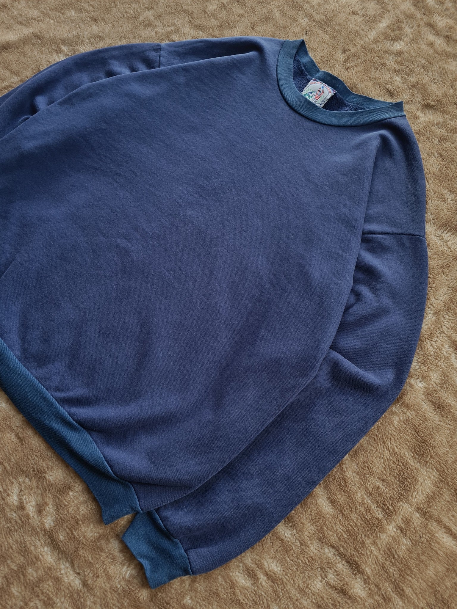 De vintage winkel met tweedehands kleding uit de thrift | 80s RED BAY RUGGERS BY BERKLEY SWEATSHIRT [XL] SWEATSHIRT
