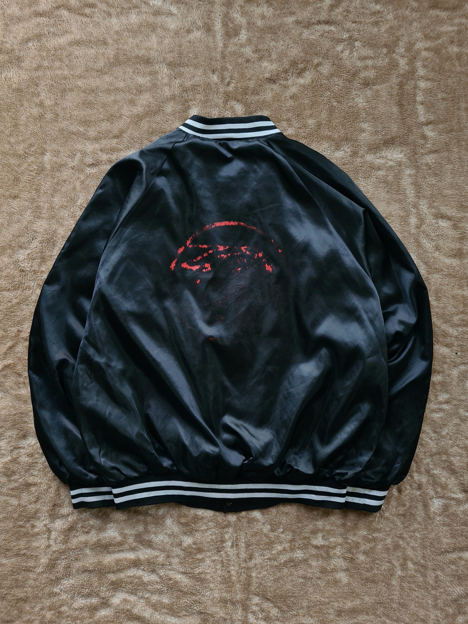 De vintage winkel met tweedehands kleding uit de thrift | 90s CARDINAL FADED BOMBER JACKET [XL] OUTERWEAR