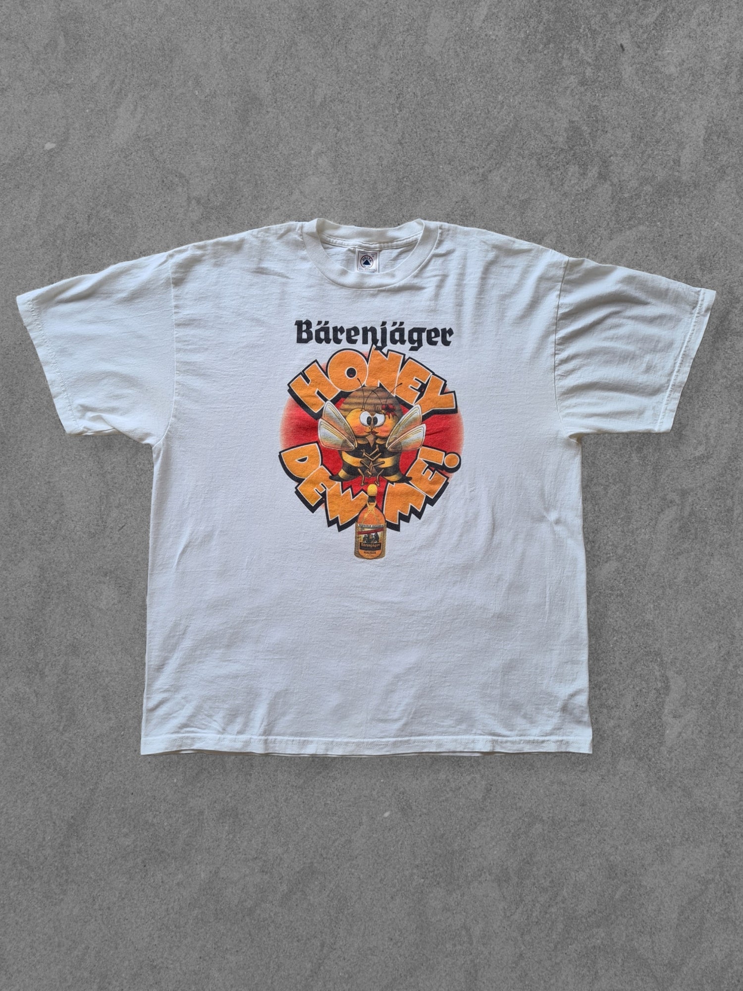 De vintage winkel met tweedehands kleding uit de thrift | 90s DELTA ''HONEY DEW ME!'' T-SHIRT [XL] T-SHIRT