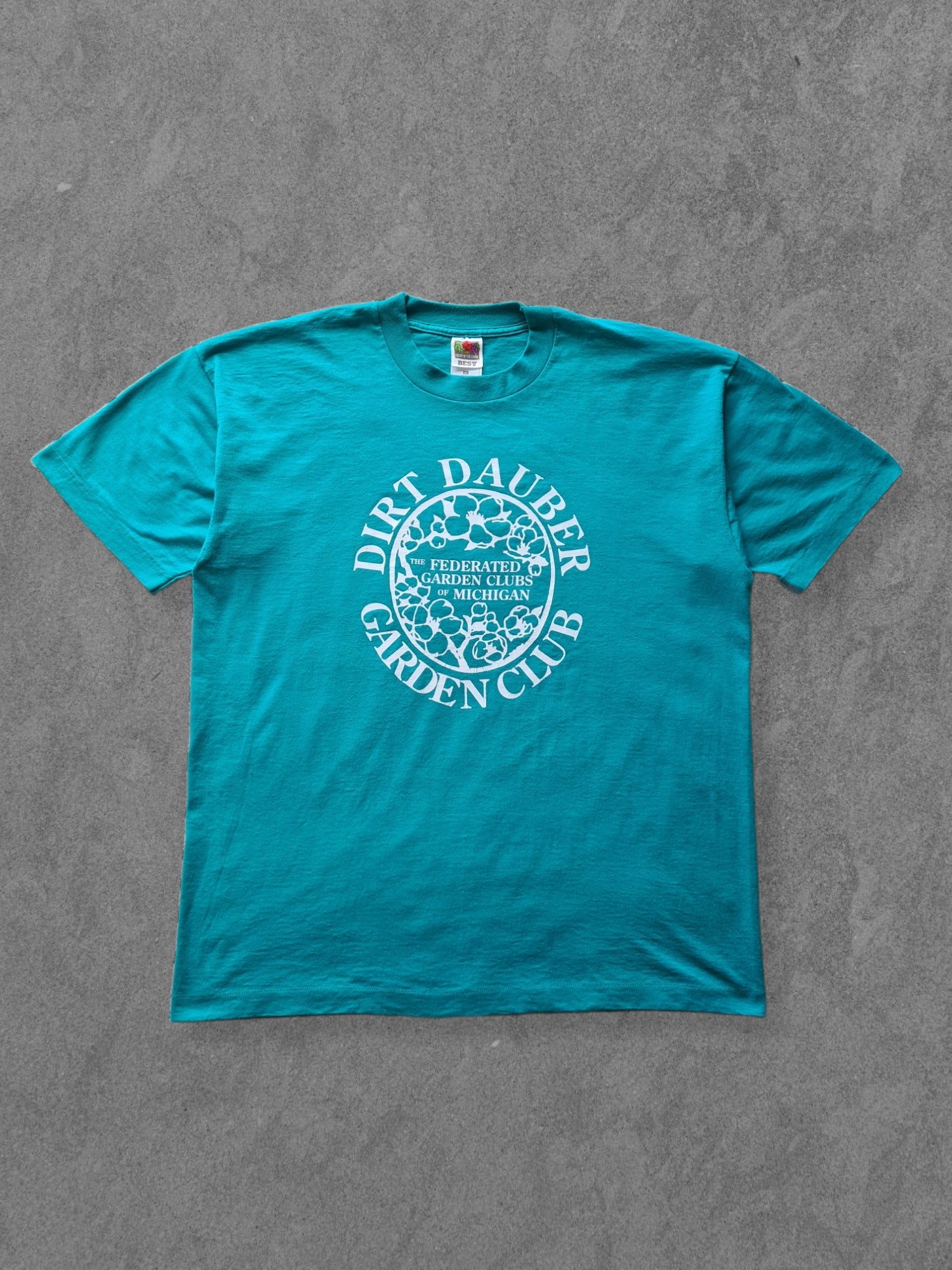 De vintage winkel met tweedehands kleding uit de thrift | 90s FRUIT OF THE LOOM ''DIRT DAUBER'' T-SHIRT [XL] T-SHIRT