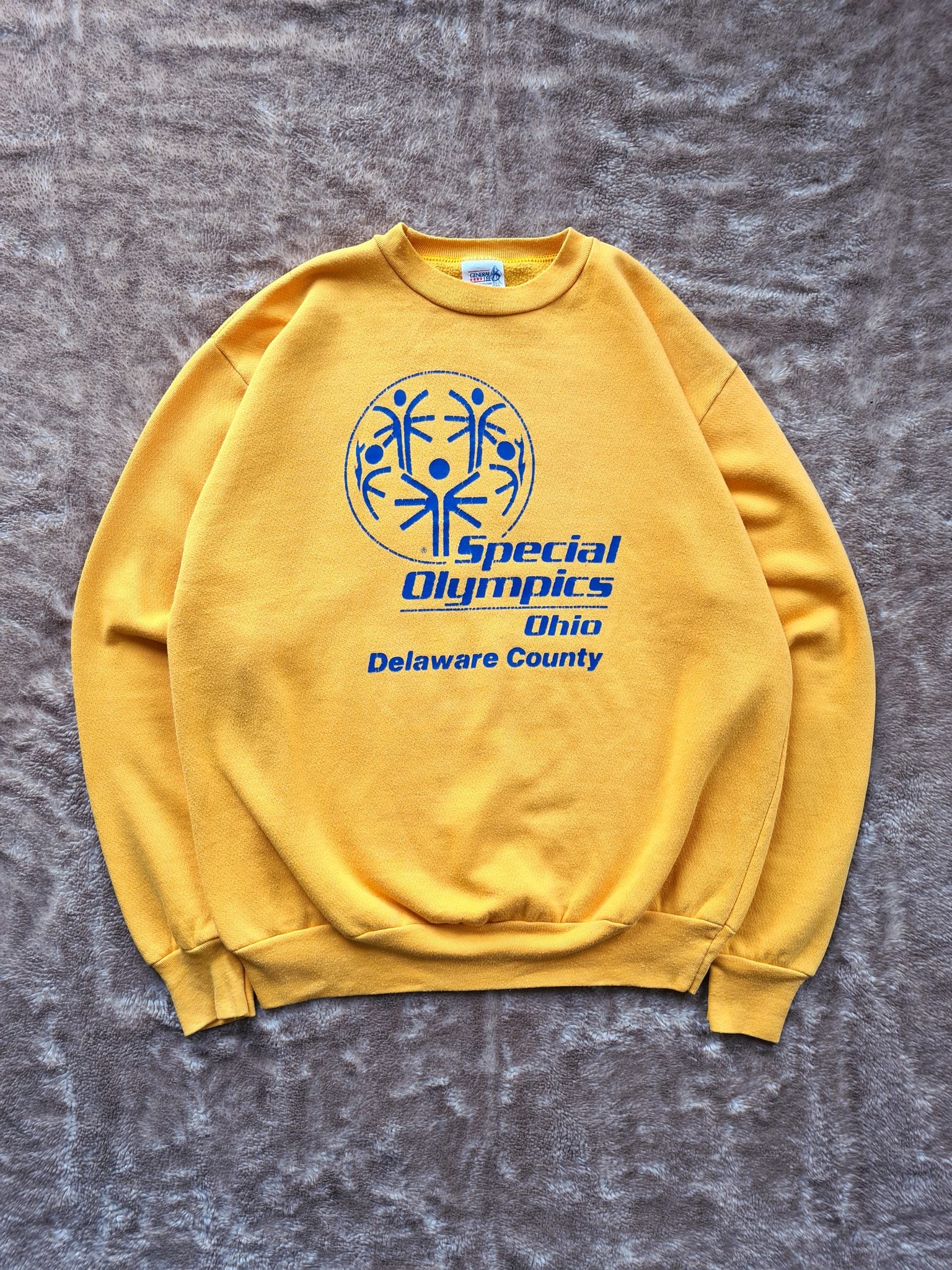 De vintage winkel met tweedehands kleding uit de thrift | 90s GENERAL LEE ''SPECIAL OLYMPICS'' SWEATSHIRT [XL] SWEATSHIRT
