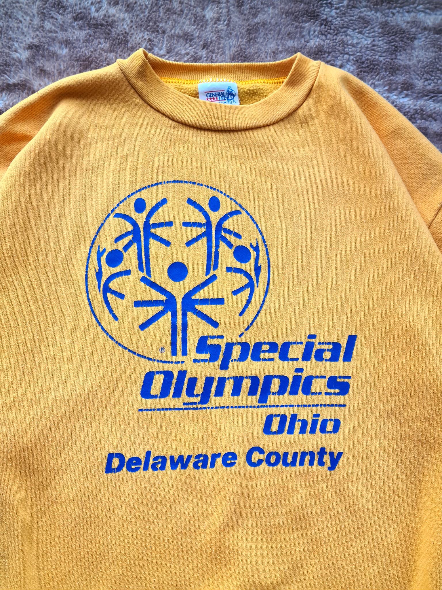 De vintage winkel met tweedehands kleding uit de thrift | 90s GENERAL LEE ''SPECIAL OLYMPICS'' SWEATSHIRT [XL] SWEATSHIRT