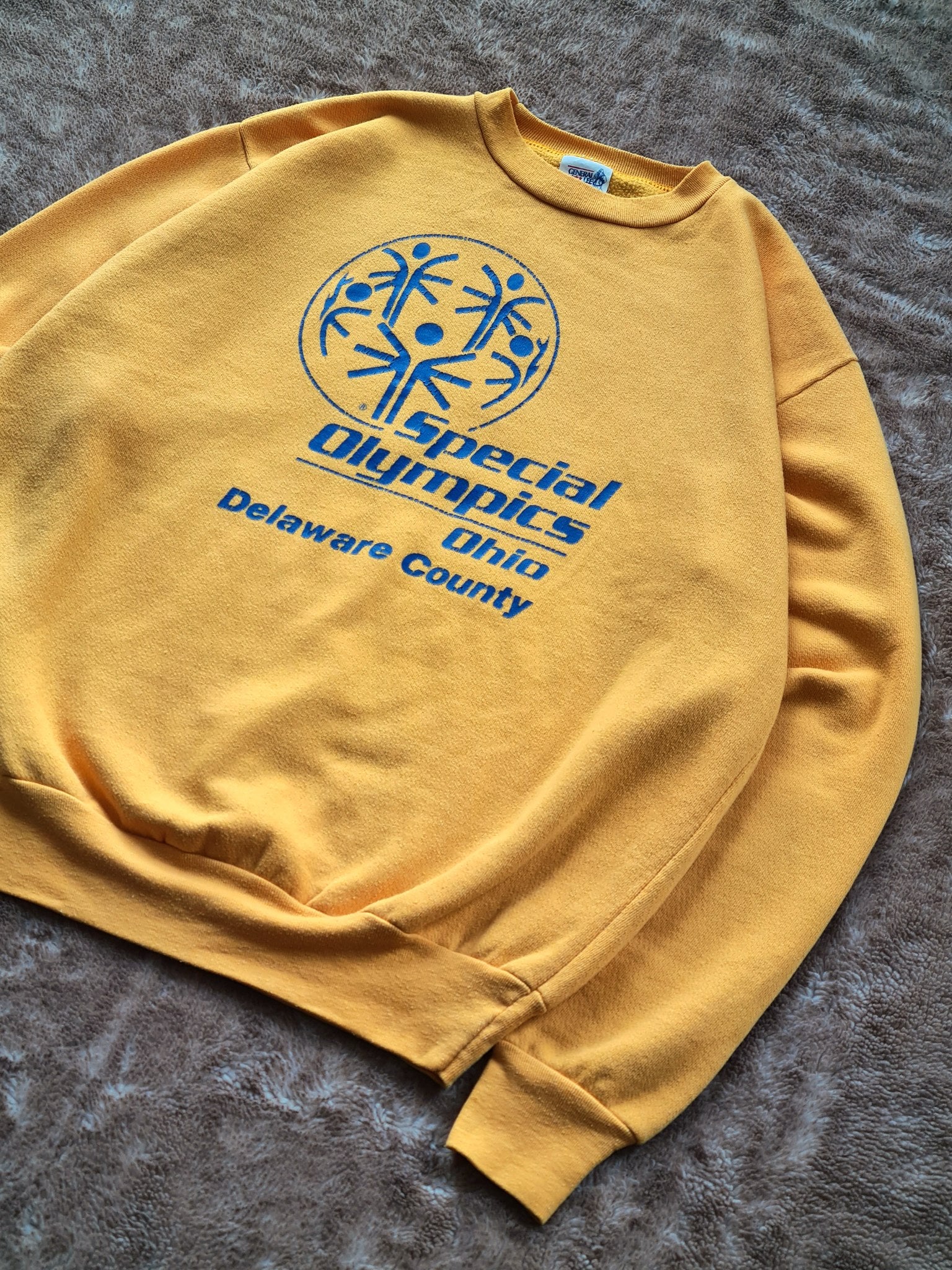 De vintage winkel met tweedehands kleding uit de thrift | 90s GENERAL LEE ''SPECIAL OLYMPICS'' SWEATSHIRT [XL] SWEATSHIRT