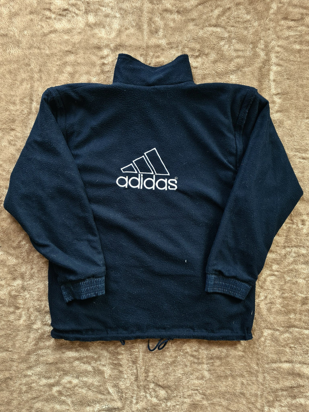 De vintage winkel met tweedehands kleding uit de thrift | 90s RETRO ADIDAS REVIRSABLE JACKET [XL] OUTERWEAR