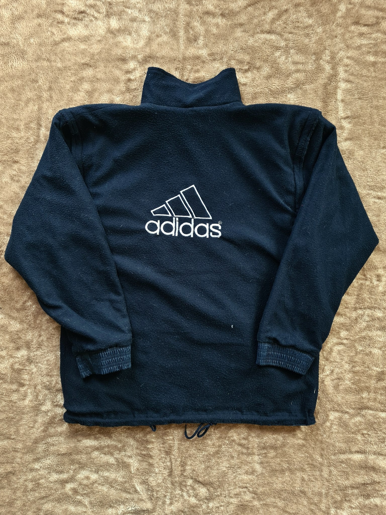De vintage winkel met tweedehands kleding uit de thrift | 90s RETRO ADIDAS REVIRSABLE JACKET [XL] OUTERWEAR