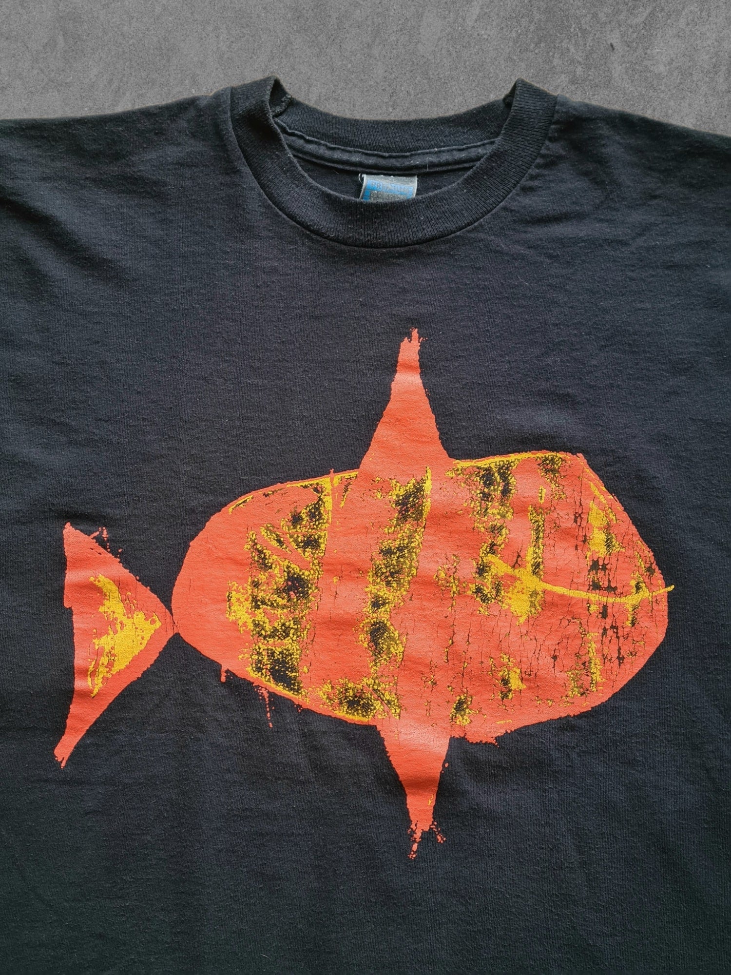 De vintage winkel met tweedehands kleding uit de thrift | 90s SCREEN STARS ''WOMAD FESTIVAL'' T-SHIRT [XL] T-SHIRT