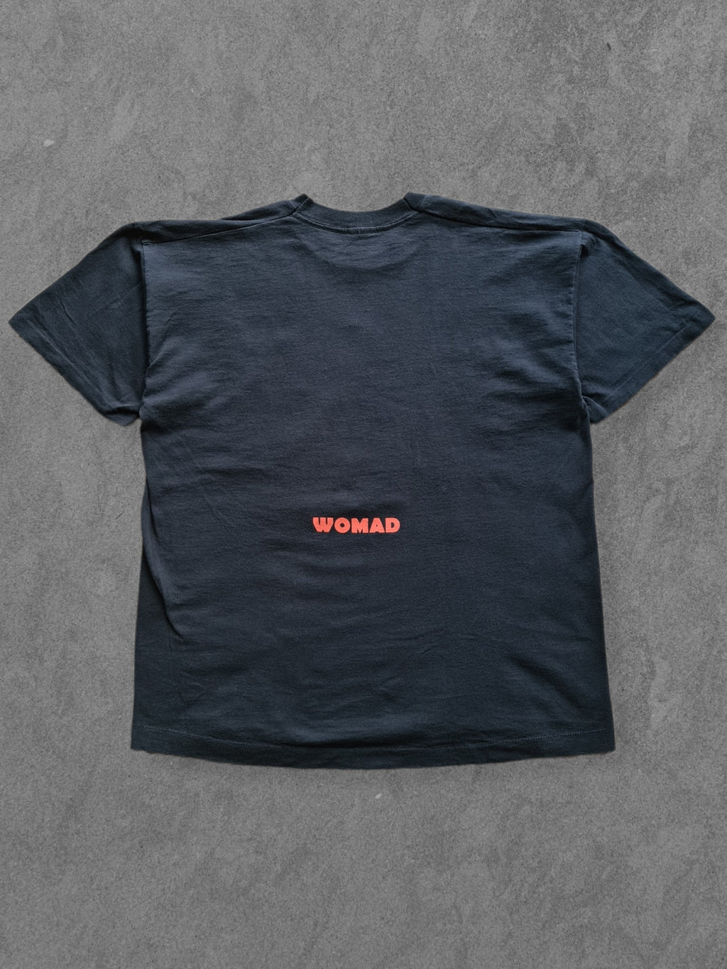 De vintage winkel met tweedehands kleding uit de thrift | 90s SCREEN STARS ''WOMAD FESTIVAL'' T-SHIRT [XL] T-SHIRT