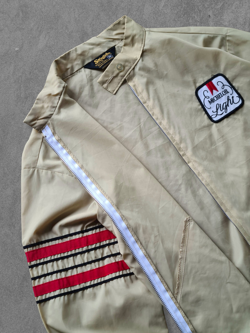 De vintage winkel met tweedehands kleding uit de thrift | 90s SWINGSTER ''MICHELOR LIGHT'' JACKET [M] OUTERWEAR