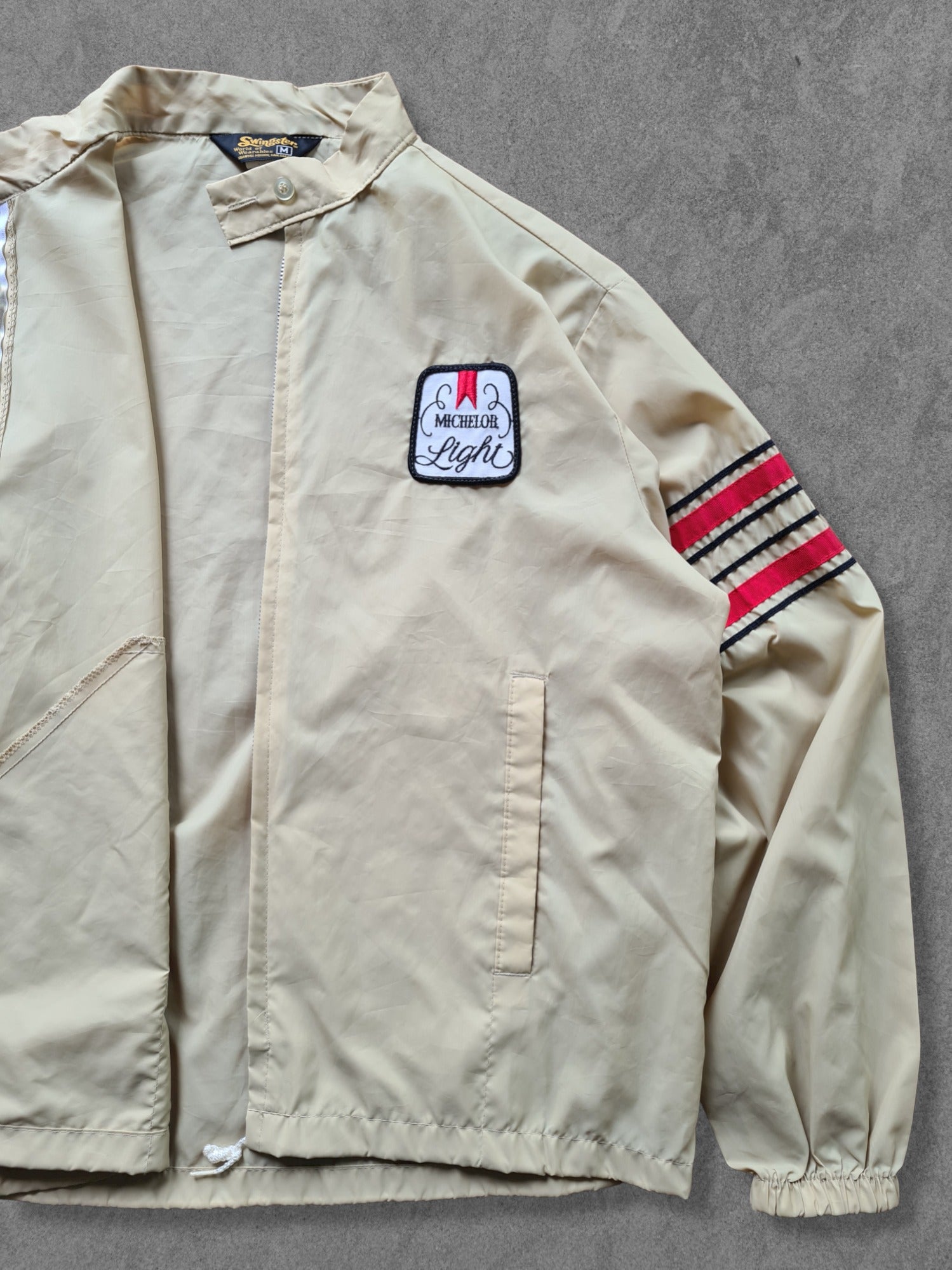 De vintage winkel met tweedehands kleding uit de thrift | 90s SWINGSTER ''MICHELOR LIGHT'' JACKET [M] OUTERWEAR