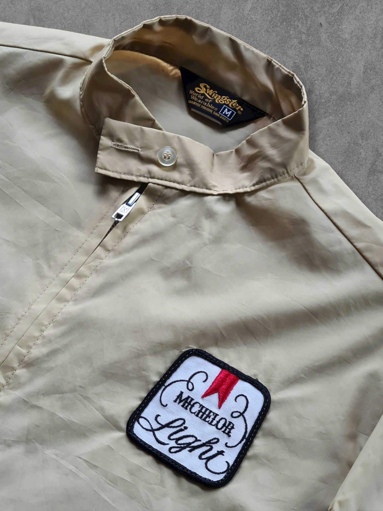 De vintage winkel met tweedehands kleding uit de thrift | 90s SWINGSTER ''MICHELOR LIGHT'' JACKET [M] OUTERWEAR