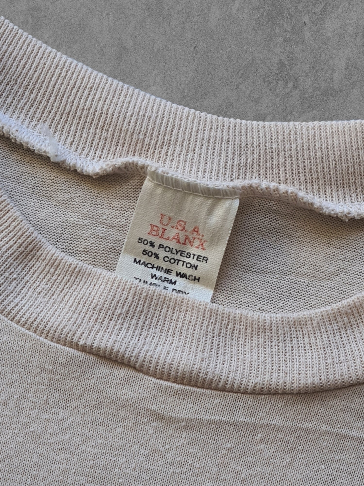 De vintage winkel met tweedehands kleding uit de thrift | 90s U.S.A. BLANX ''LOOSE MOOSE'' T-SHIRT [XXL] T-SHIRT